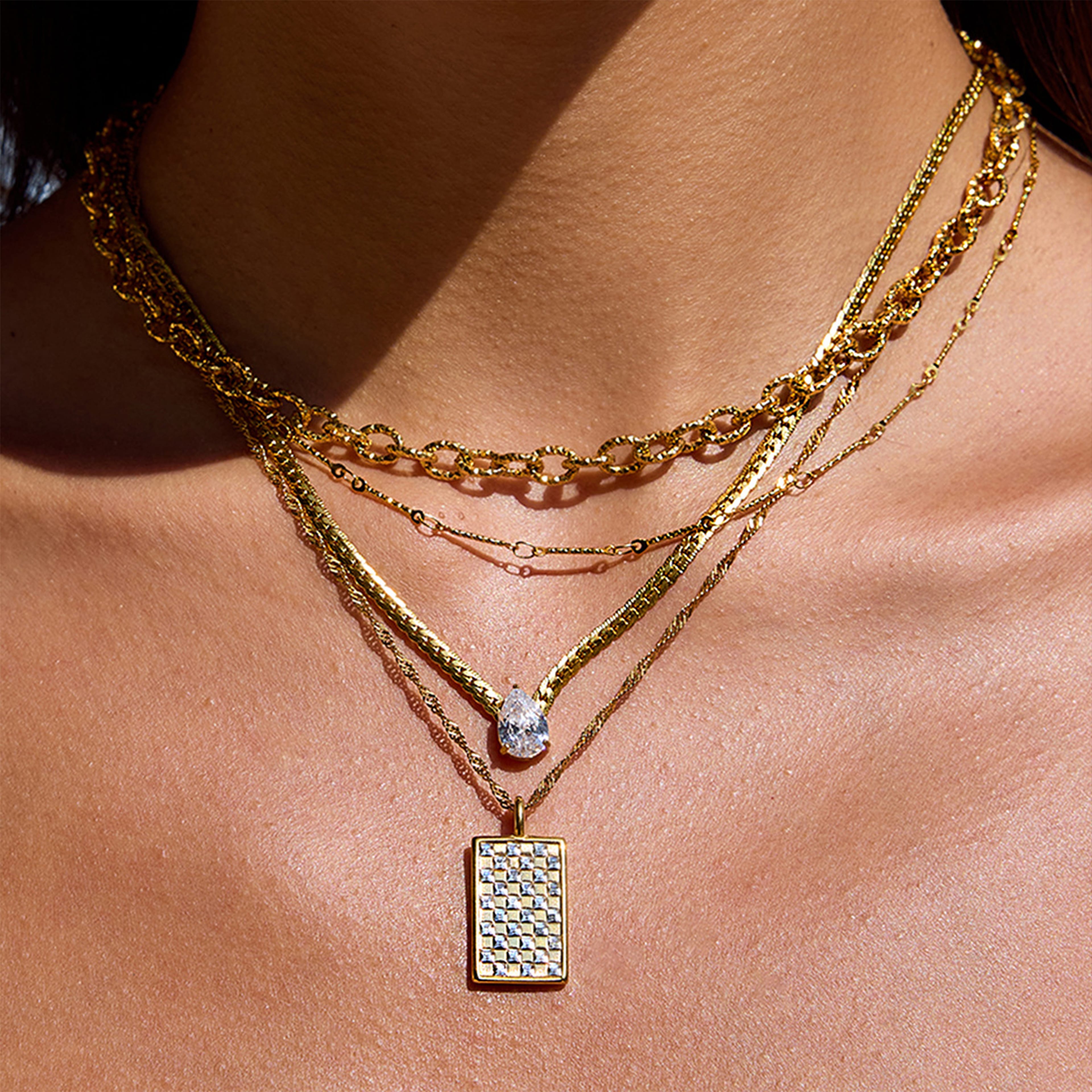 Arlene Necklace | Çelik Kolye