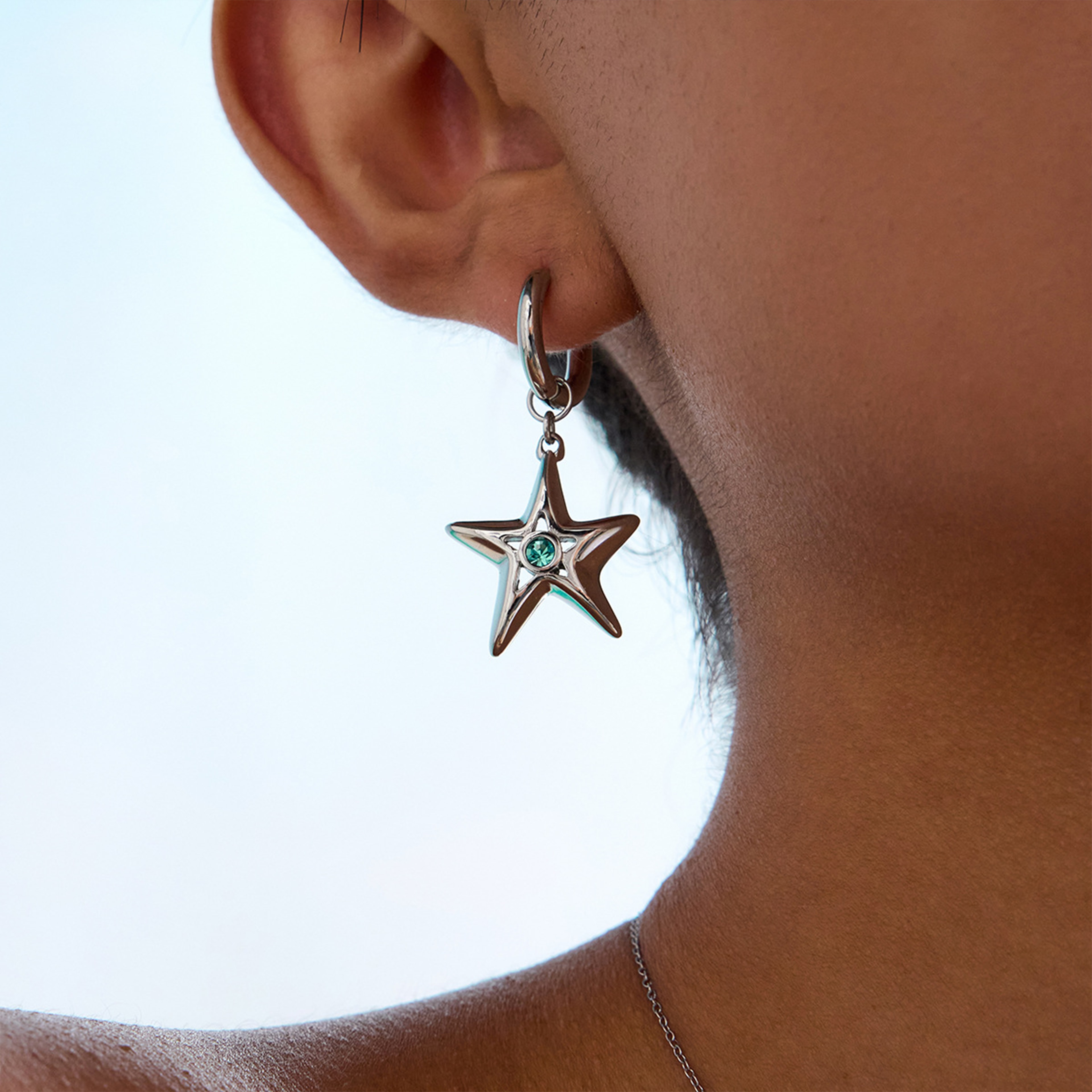   Celestea Earring | Çelik Küpe