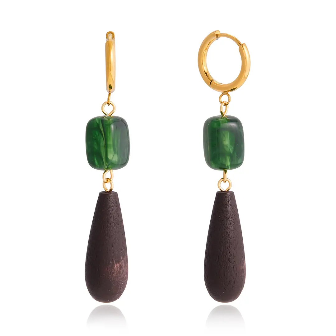 Reosin Earring | Çelik Küpe