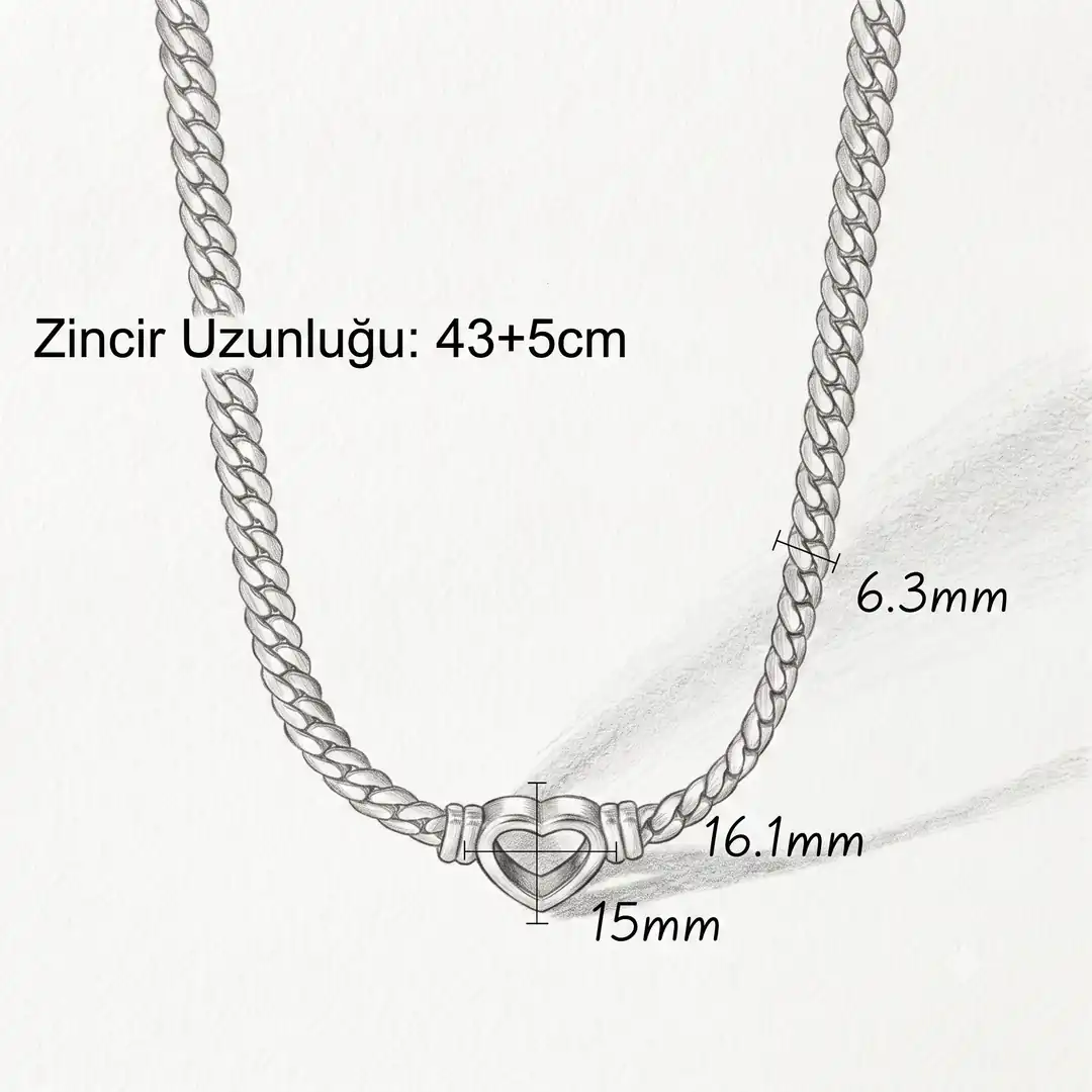 Panasmi Necklace | Çelik Kolye 4
