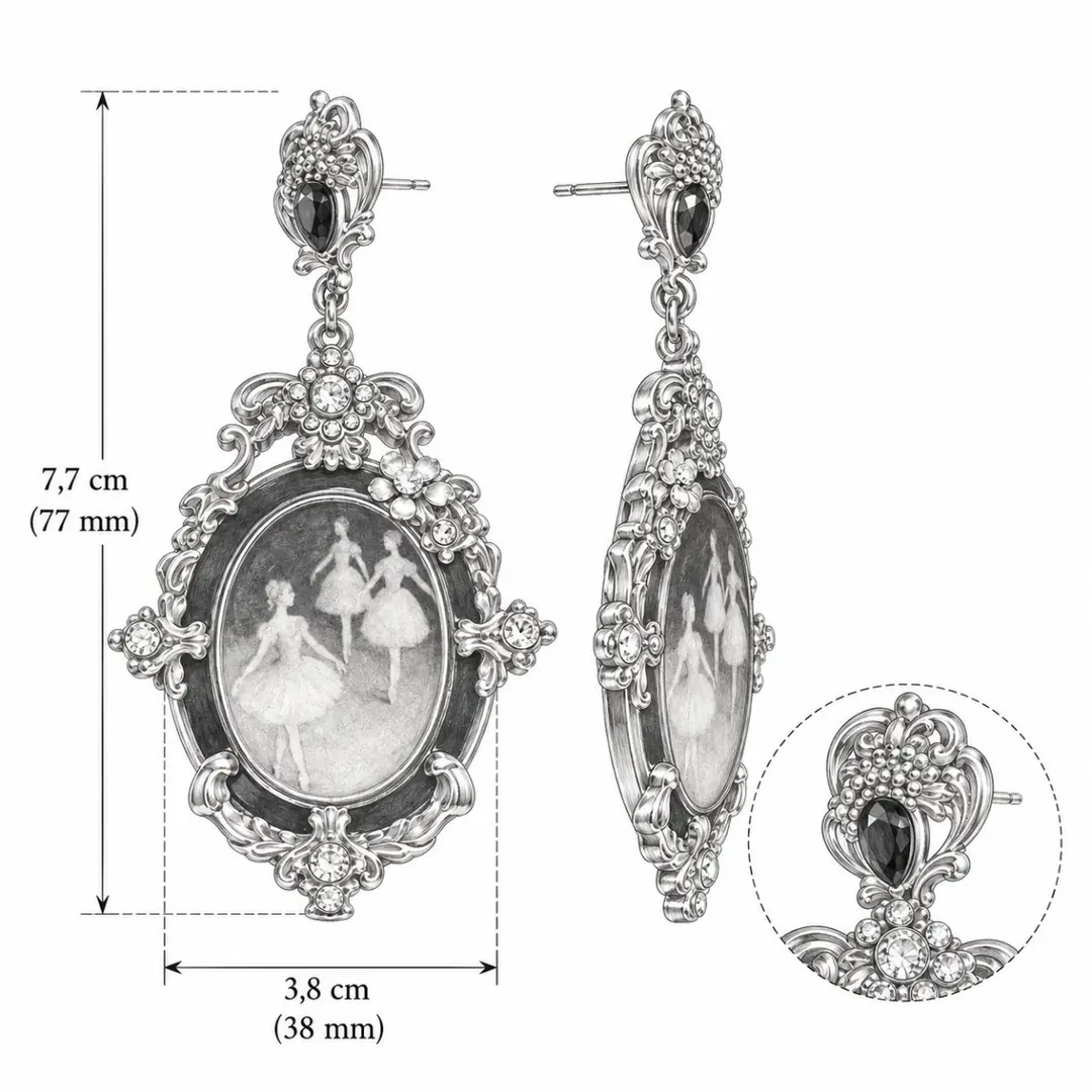 Undaria Earring | Çelik Küpe 4