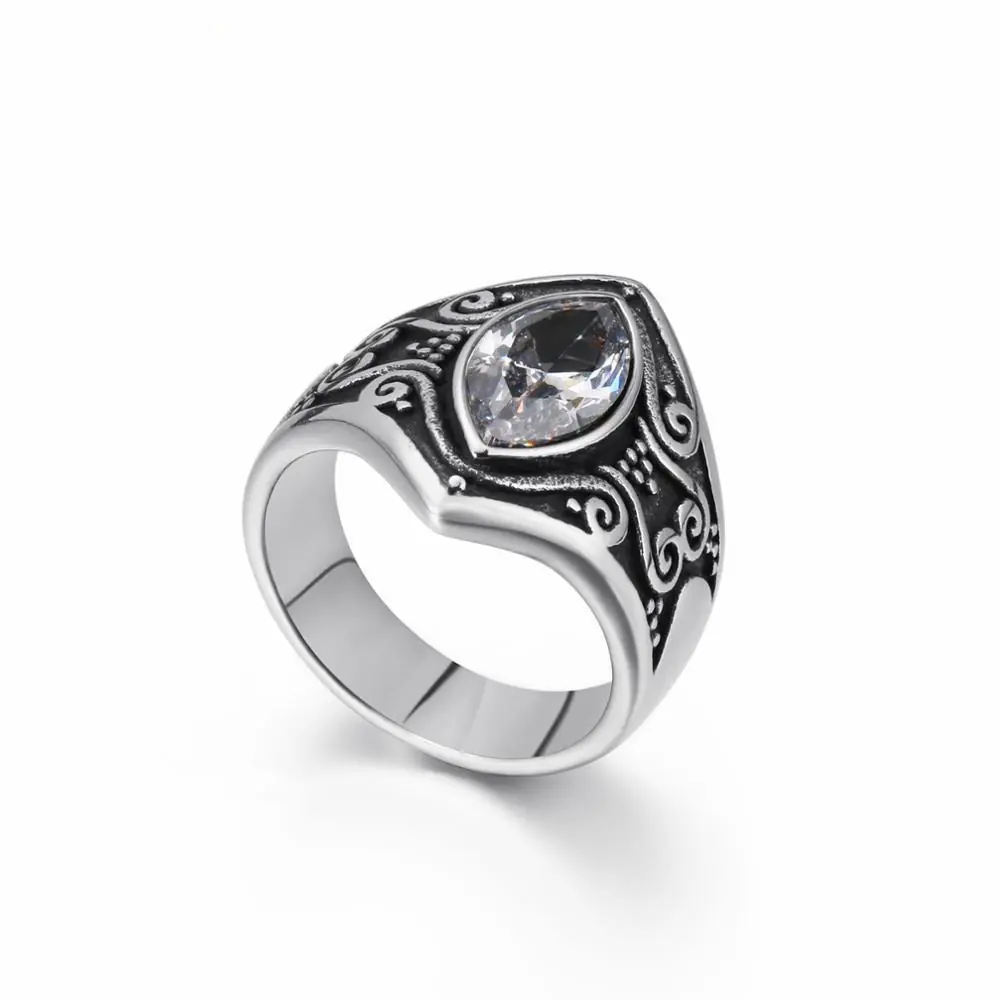 Ornavik Ring | Erkek Çelik Yüzük
