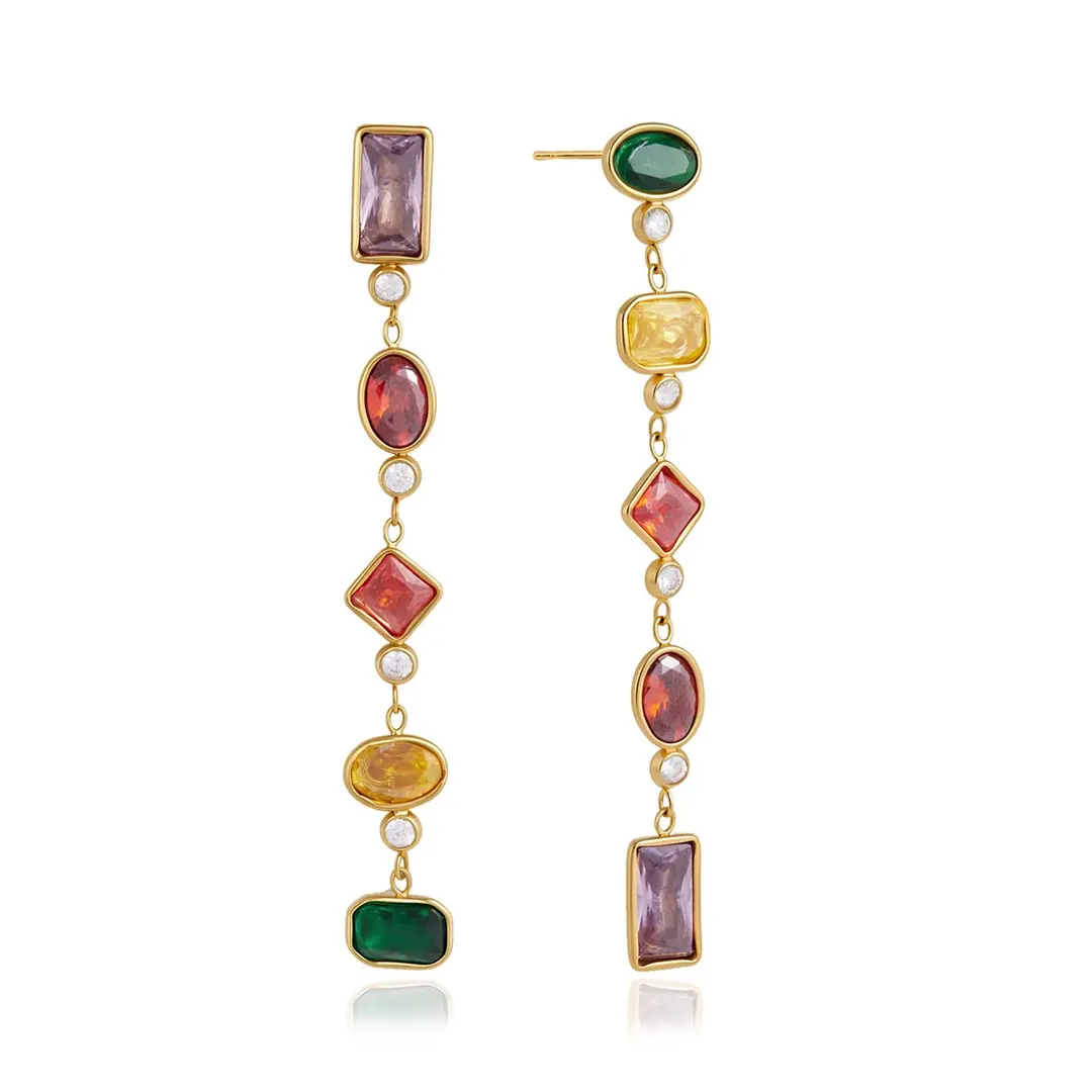 Mosaira Earring | Çelik Küpe