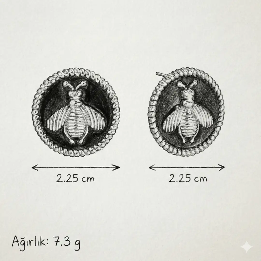 Zerlyn Earring | Çelik Küpe 3