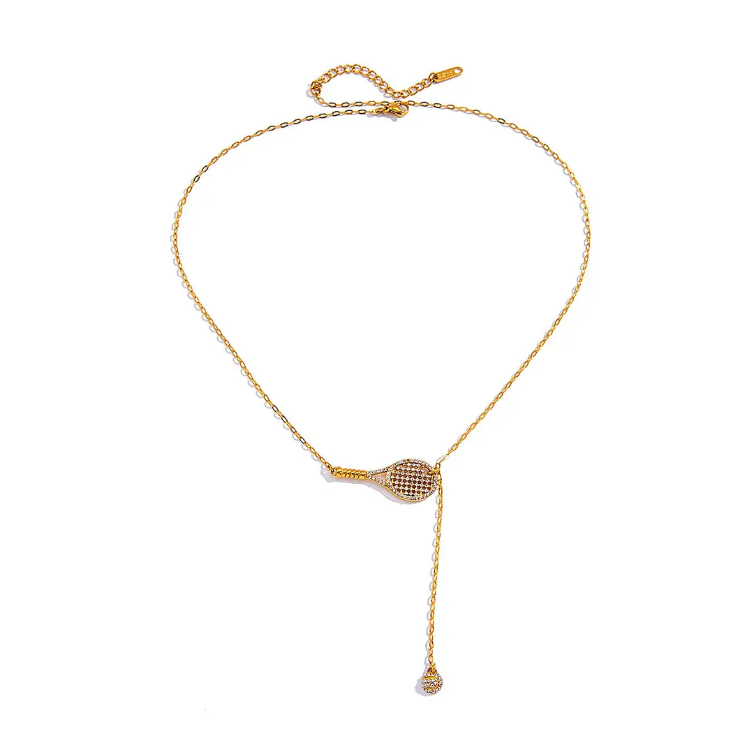 Racquella Necklace | Çelik Kolye 3