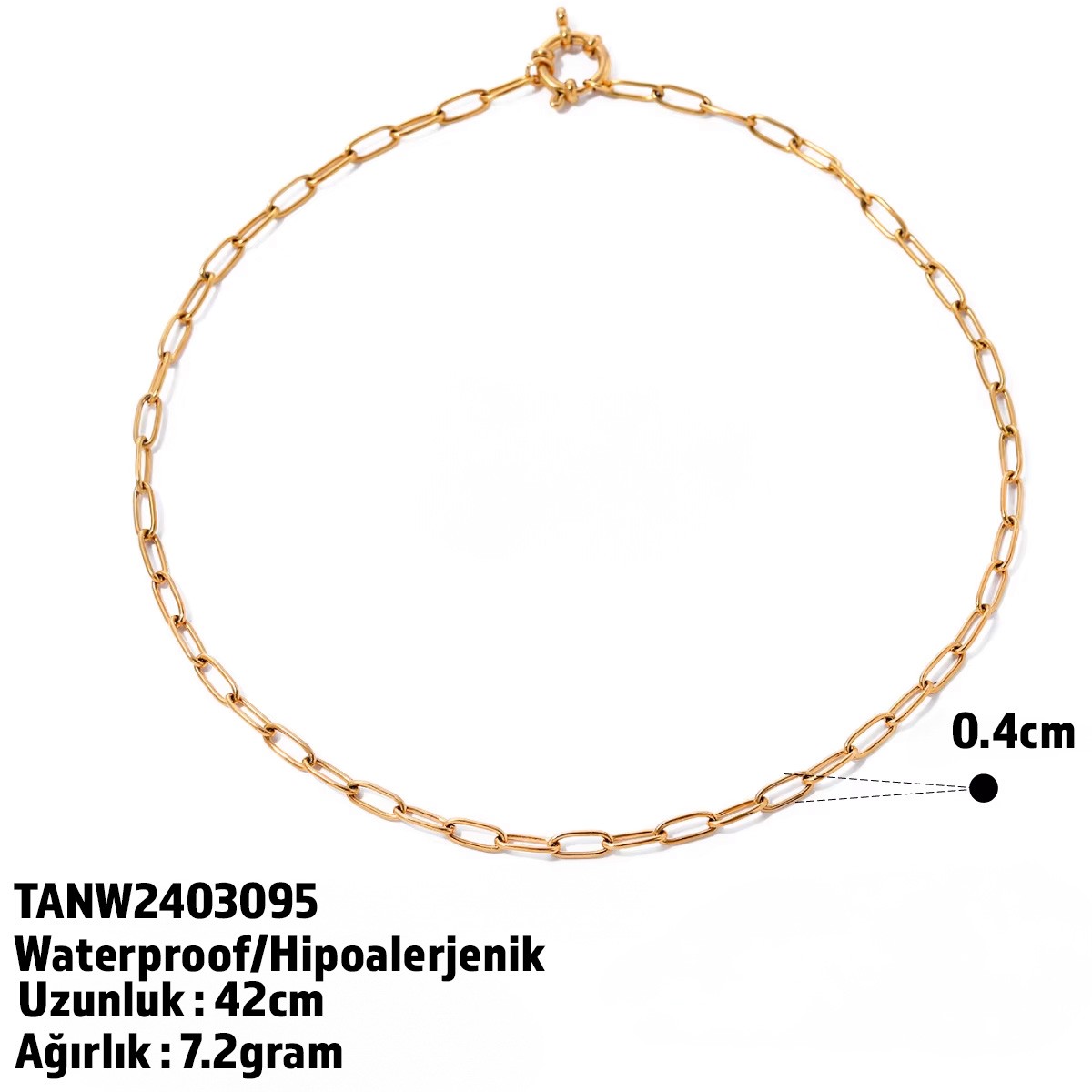 Glitz Necklace | Çelik Kolye