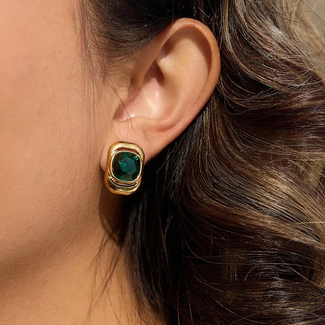 Viridane Earring | Çelik Küpe 3