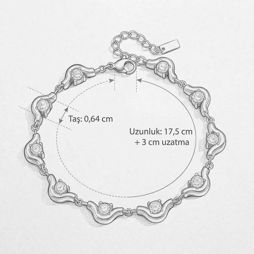 Ondessa Bracelet | Çelik Bileklik 4