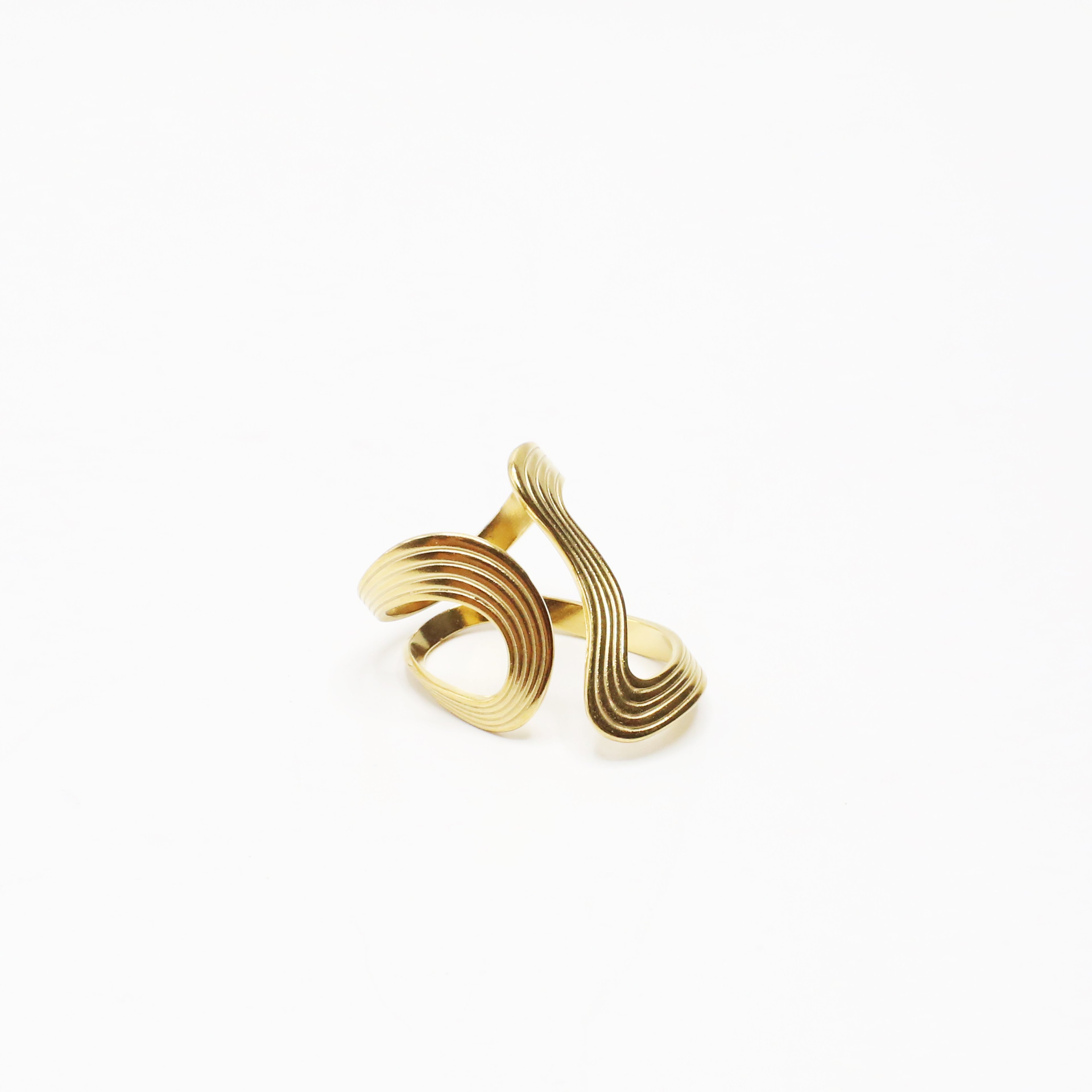 Onda Ring | Çelik Yüzük