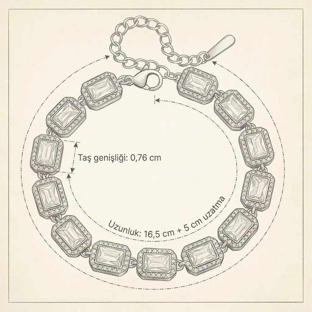 Platessa Bracelet | Çelik Bileklik 5