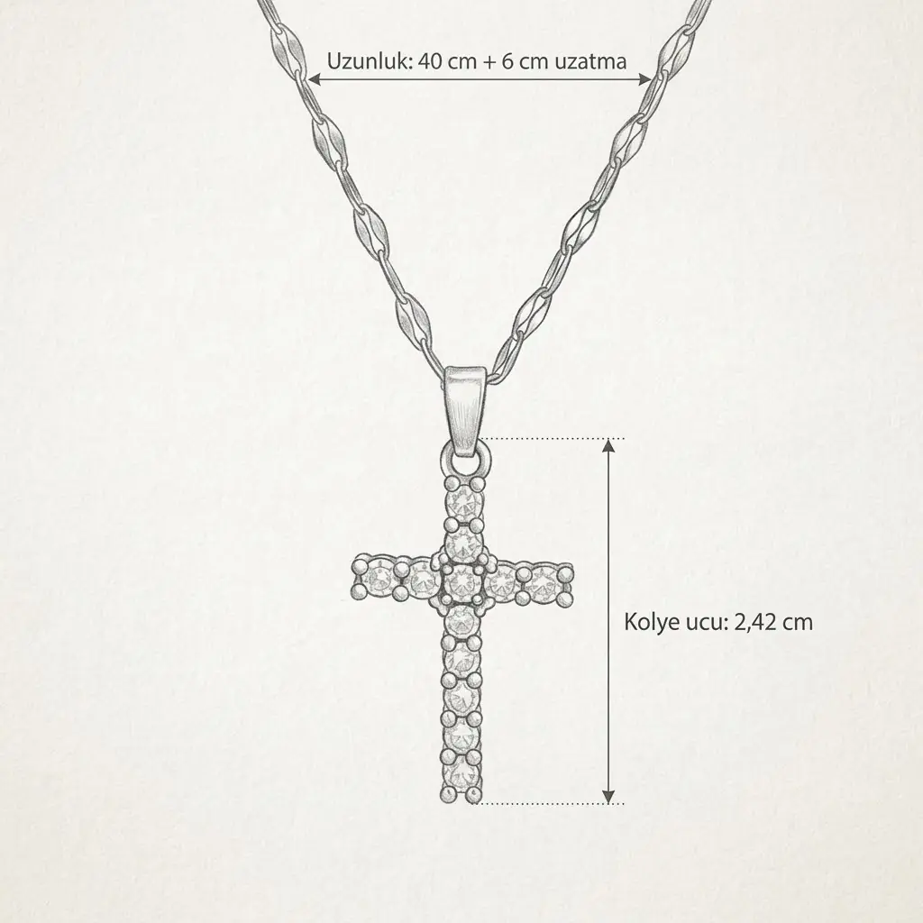 Credova Necklace | Çelik Kolye 5