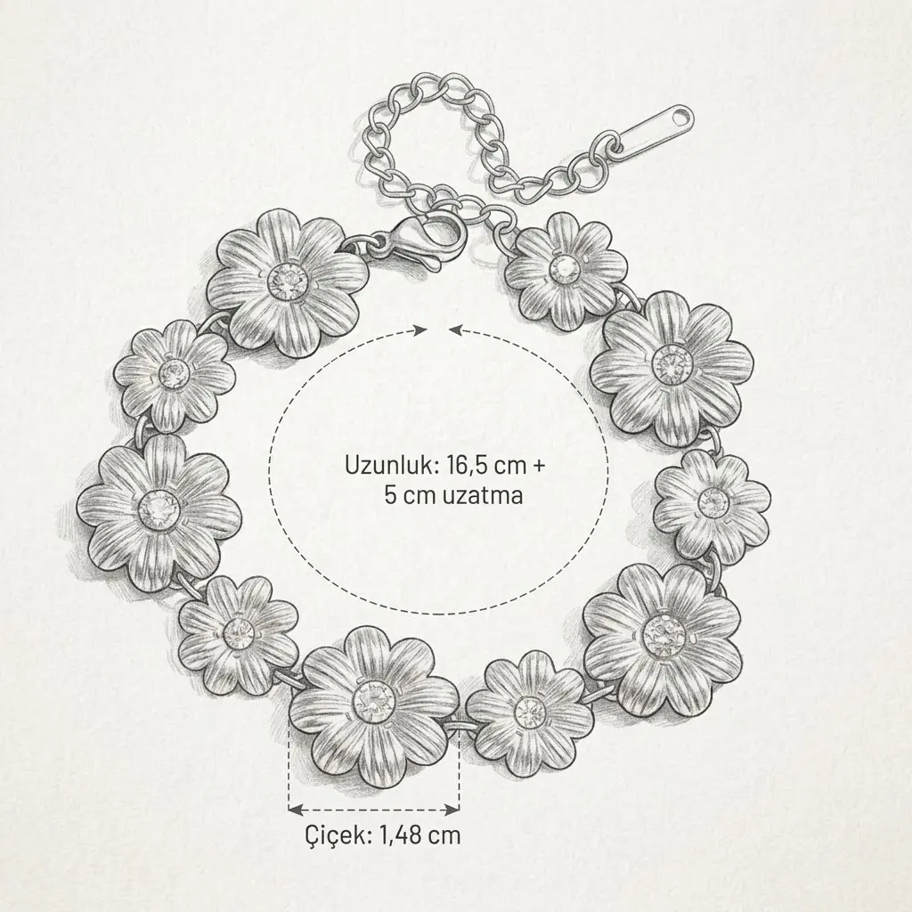 Dafnea Bracelet | Çelik Bileklik 6