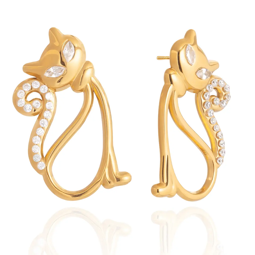 Cantoes Earring | Çelik Küpe