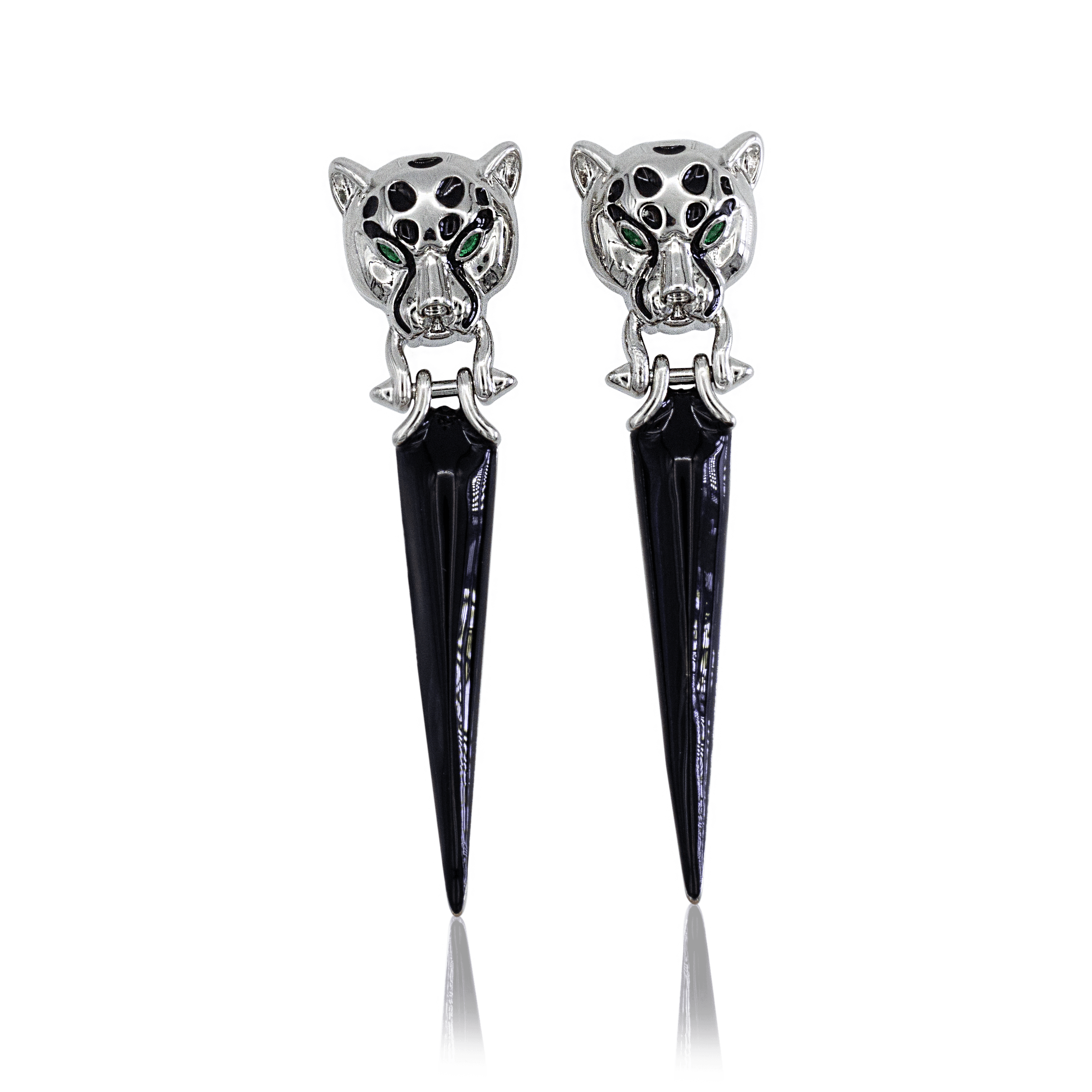 Panthera Noir Earrings | Küpe