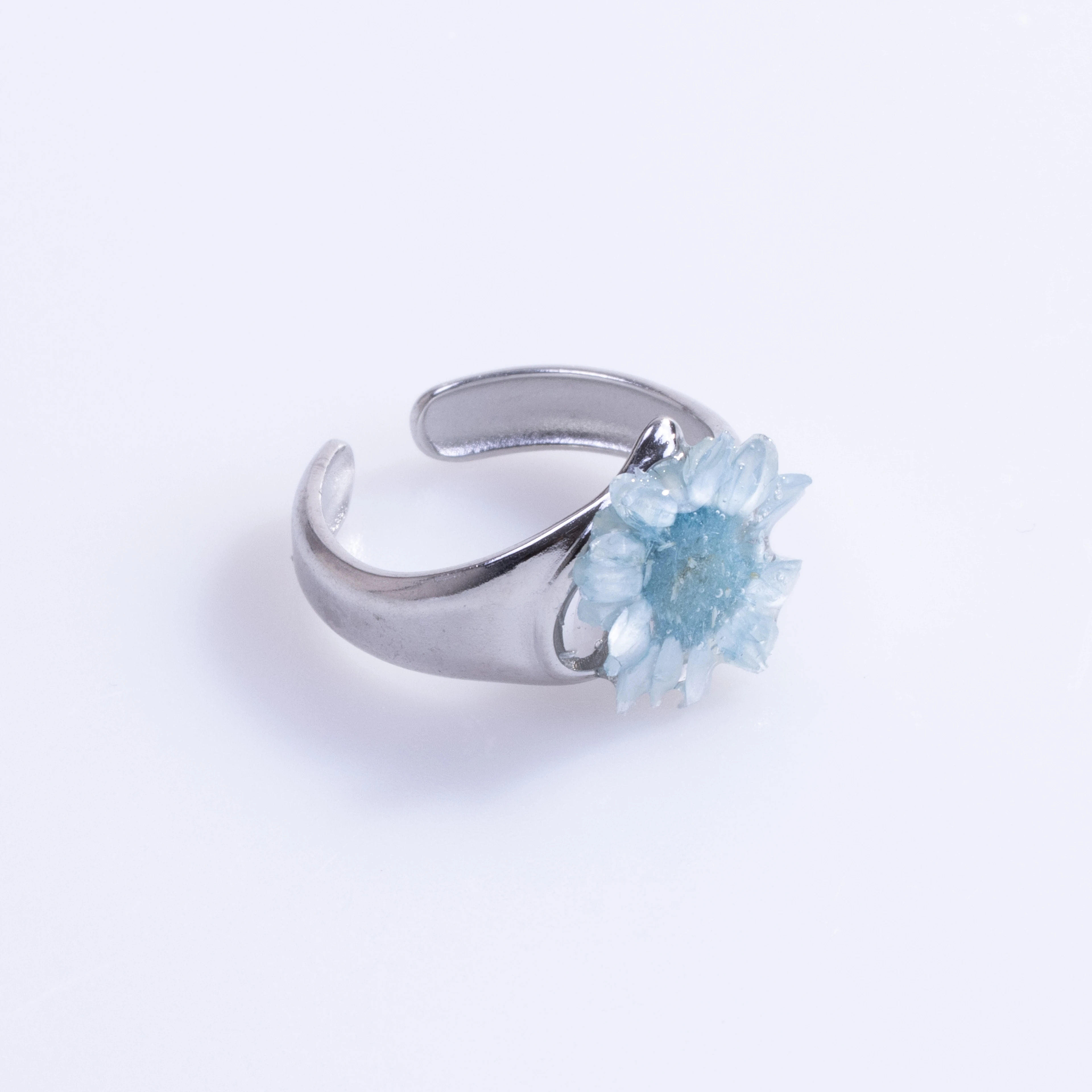 Cyanora Ring | Çelik Yüzük