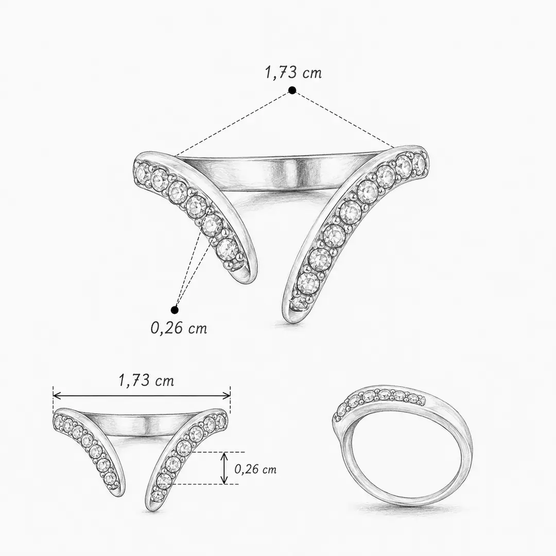 Waniona Ring | Çelik Yüzük 5