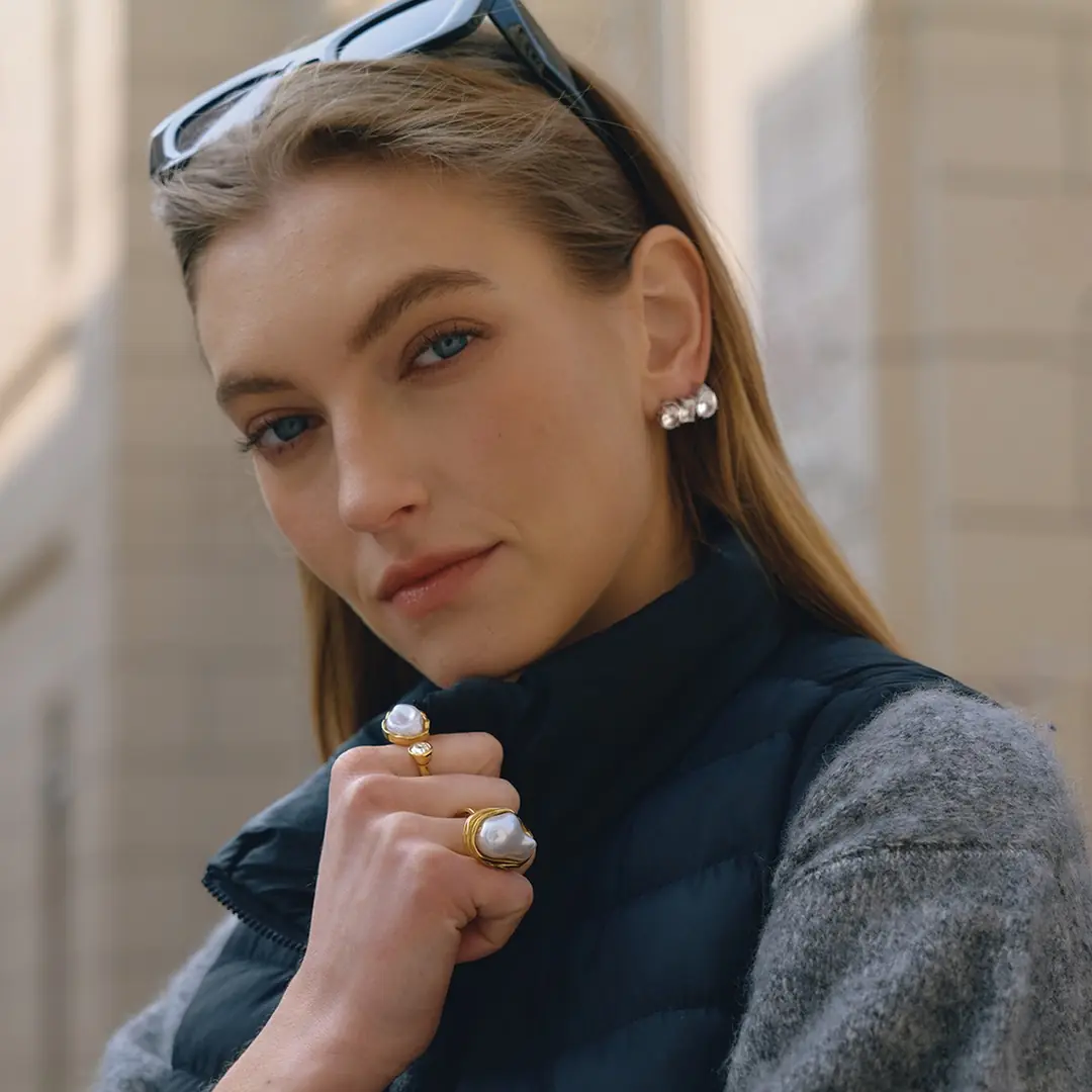 Brillane Earring | Çelik Küpe 4