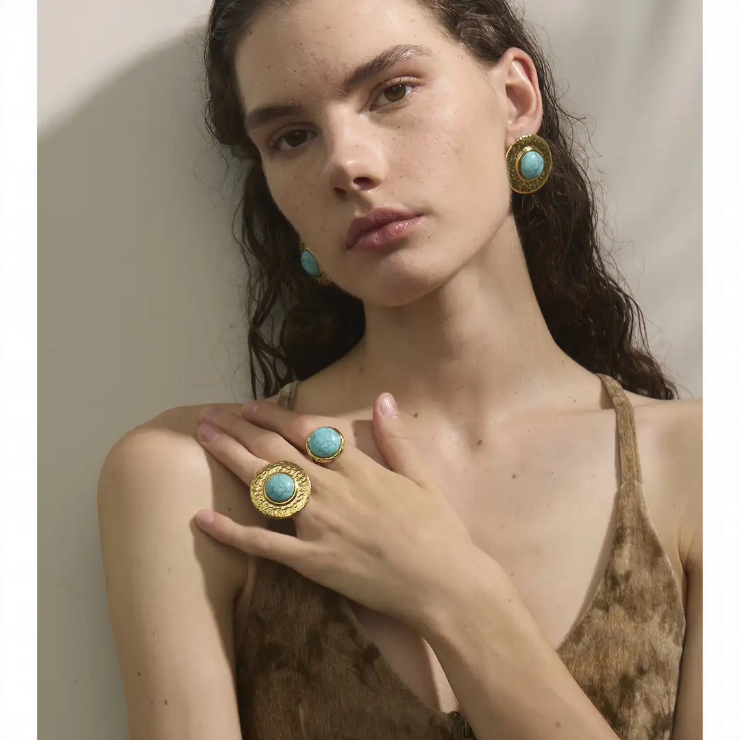 Azzurium Ring | Çelik Yüzük 2