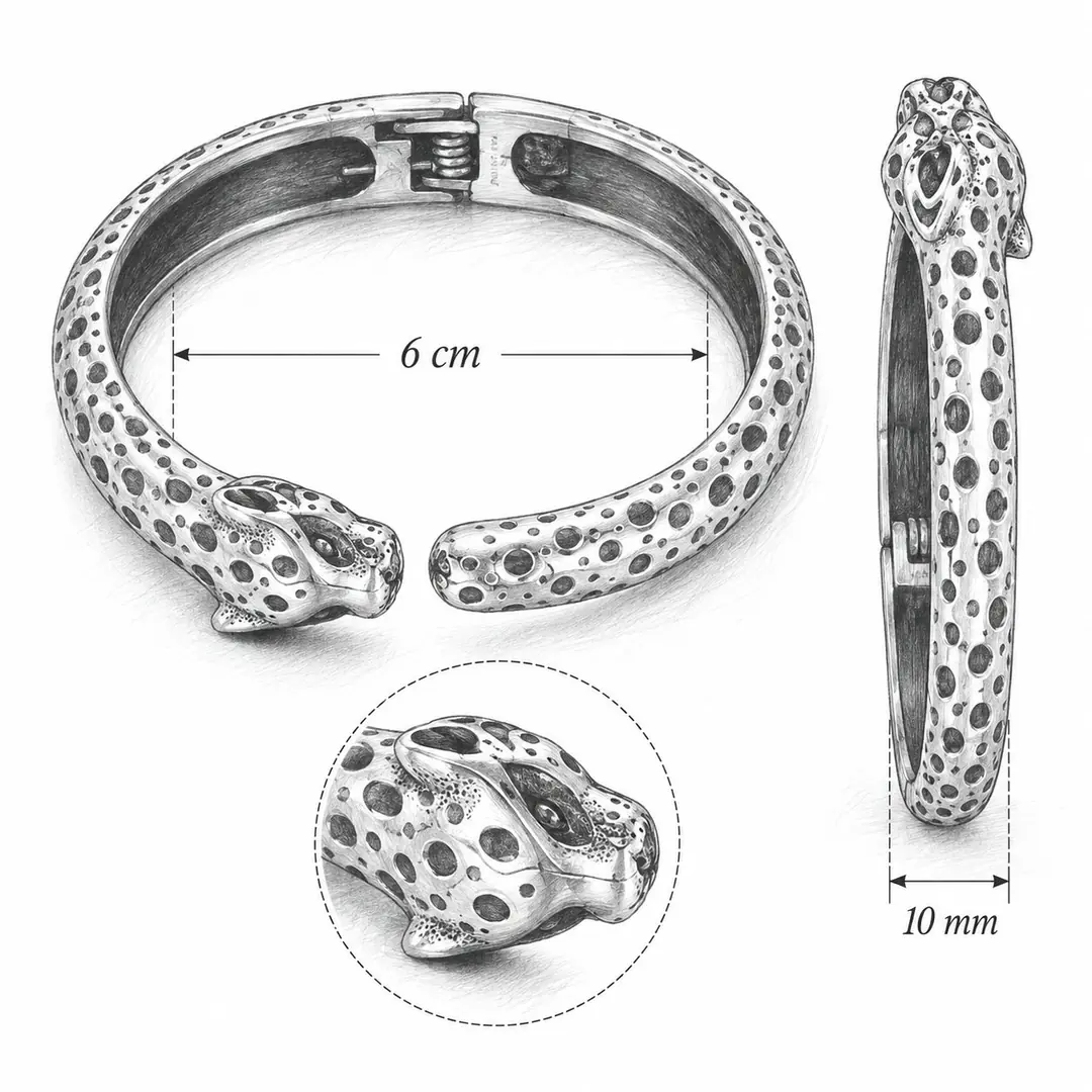Pardeon Bracelet | Erkek Çelik Bileklik 5