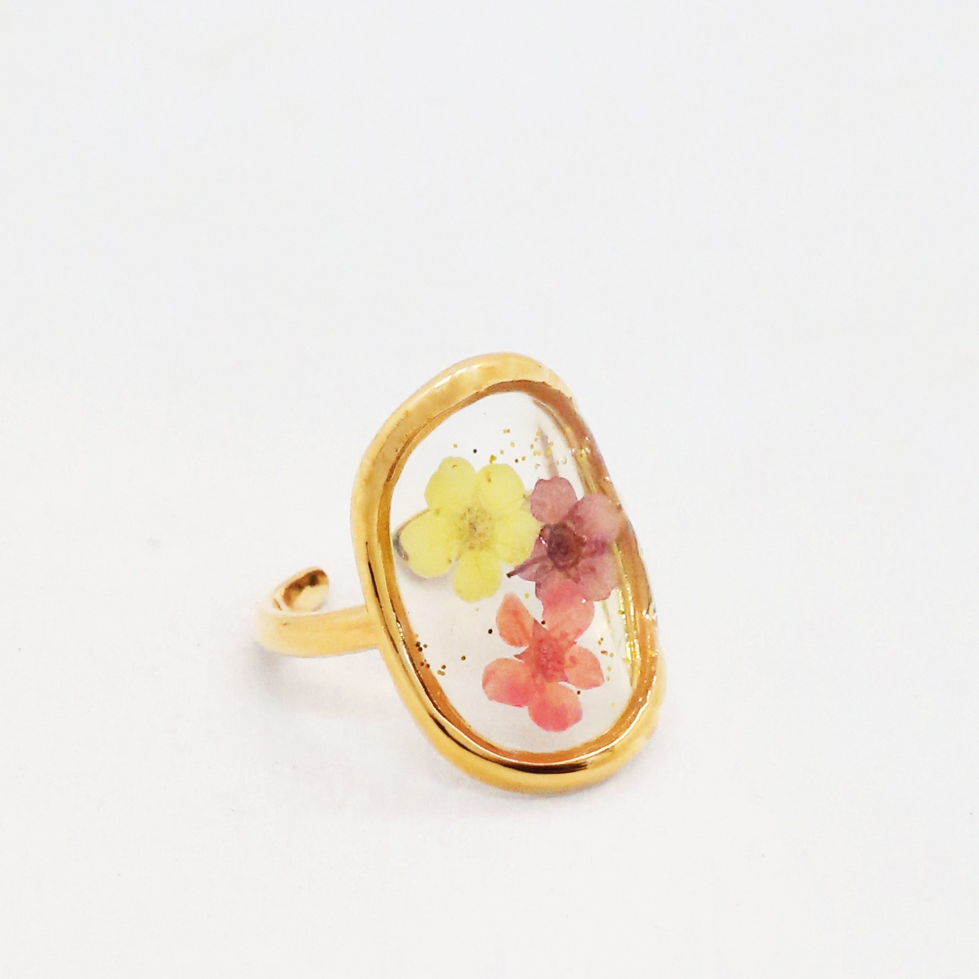 Floreia Ring | Çelik Yüzük