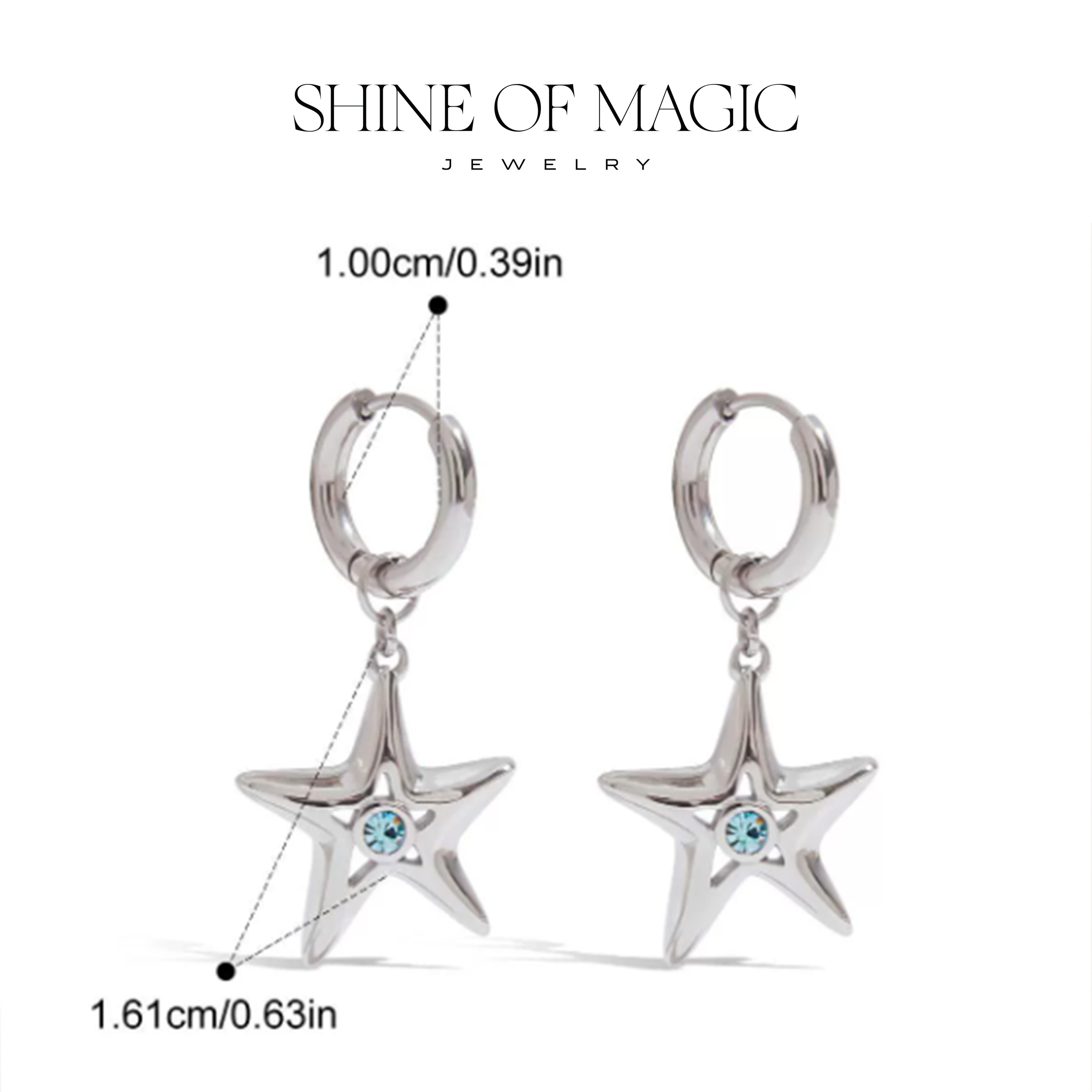   Celestea Earring | Çelik Küpe