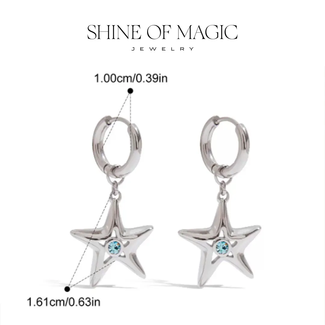 Celestea Earring | Çelik Küpe 3