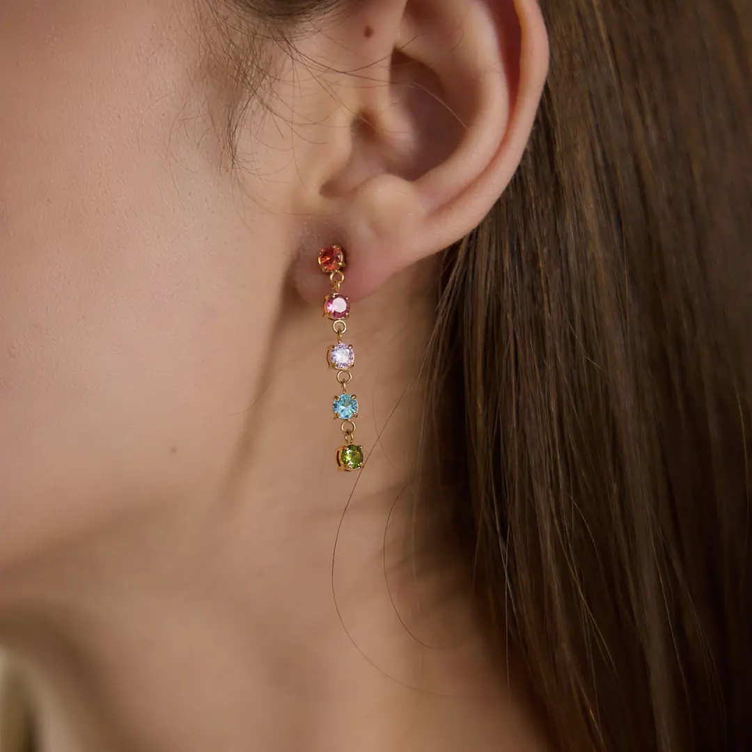 Galentis Earring | Çelik Küpe 3