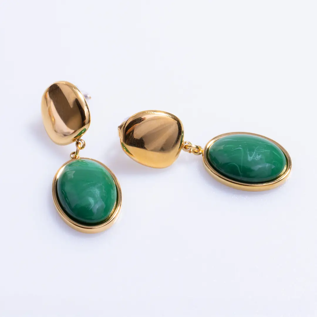 Verdanis Earring | Çelik Küpe