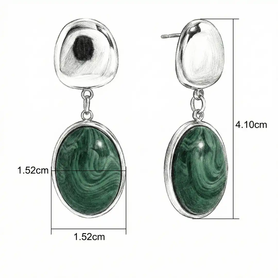 Verdanis Earring | Çelik Küpe 5