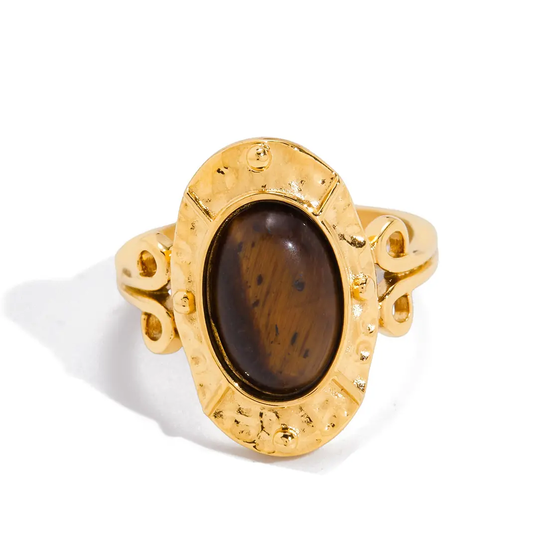 Castagna Ring | Çelik Yüzük