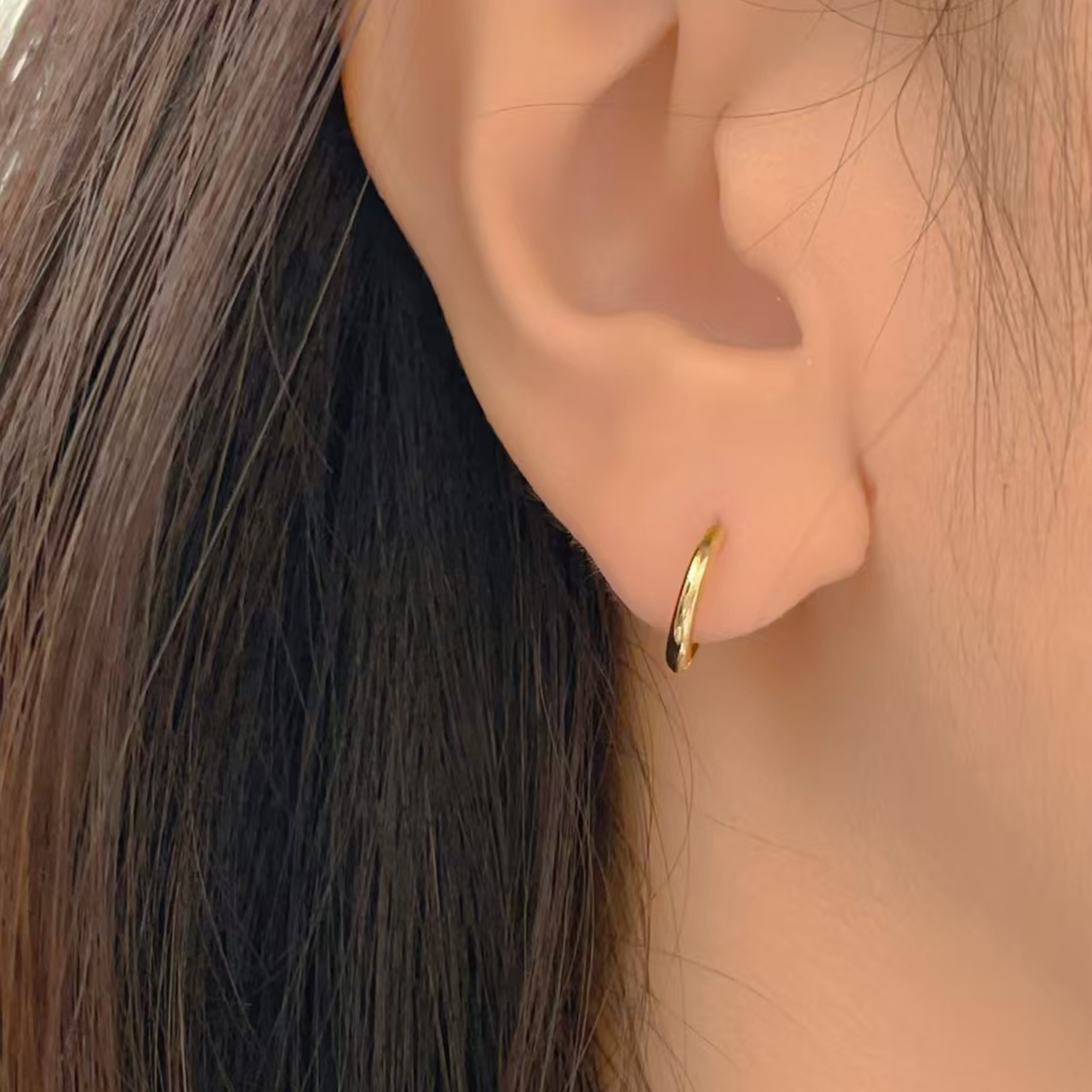  Trivora Earring | Çelik Küpe