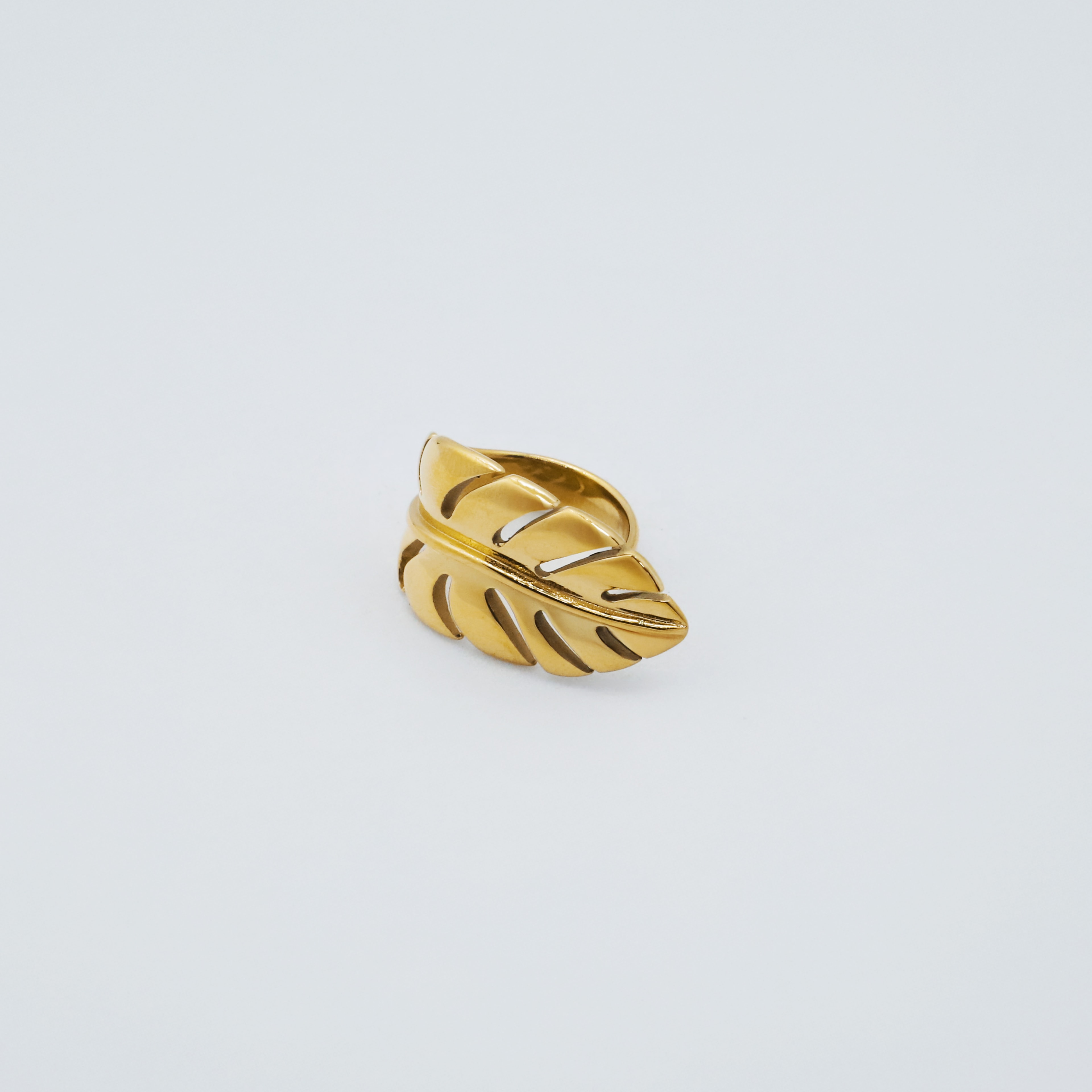 Folium Ring | Çelik Yüzük