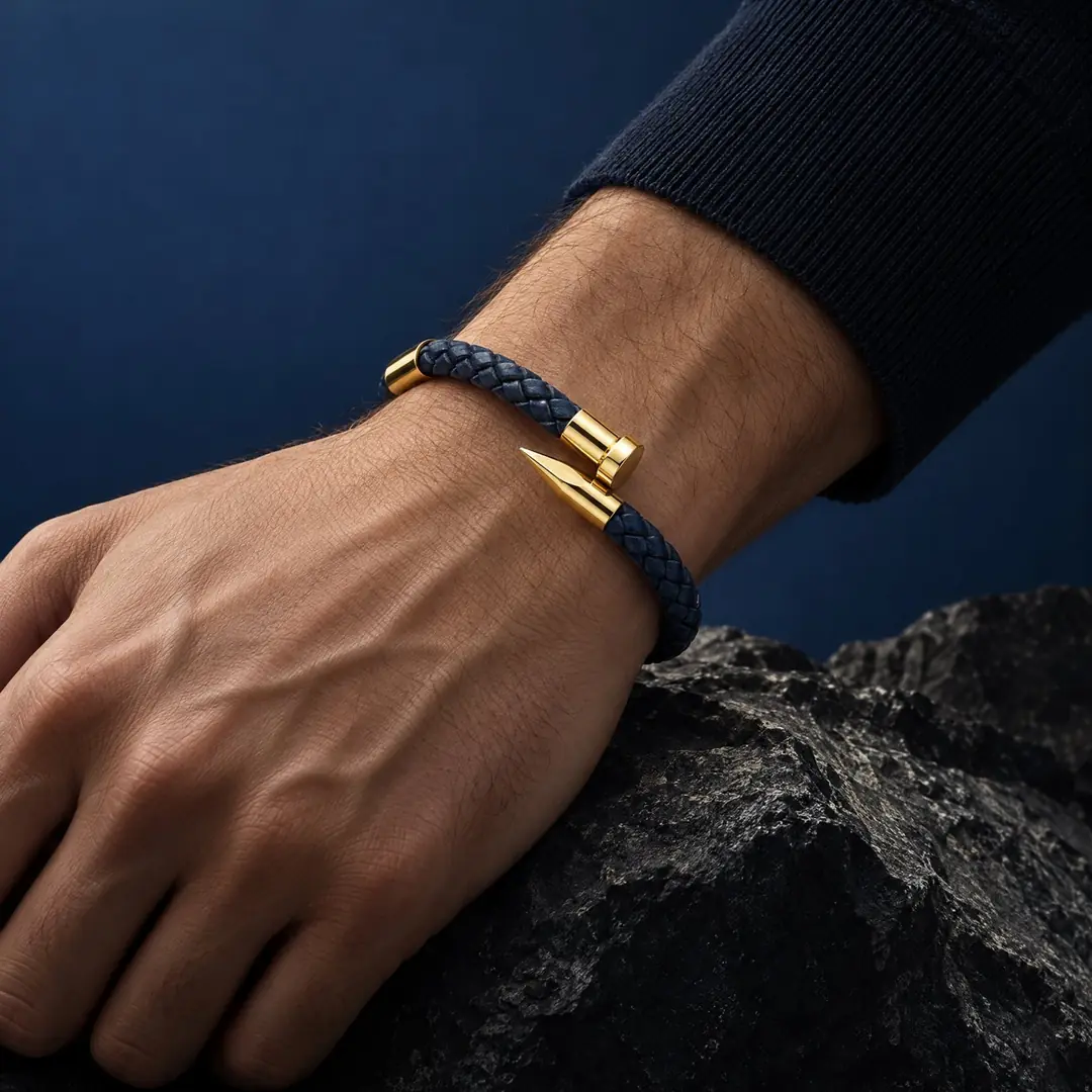 Marvex Bracelet | Erkek Deri Bileklik 2