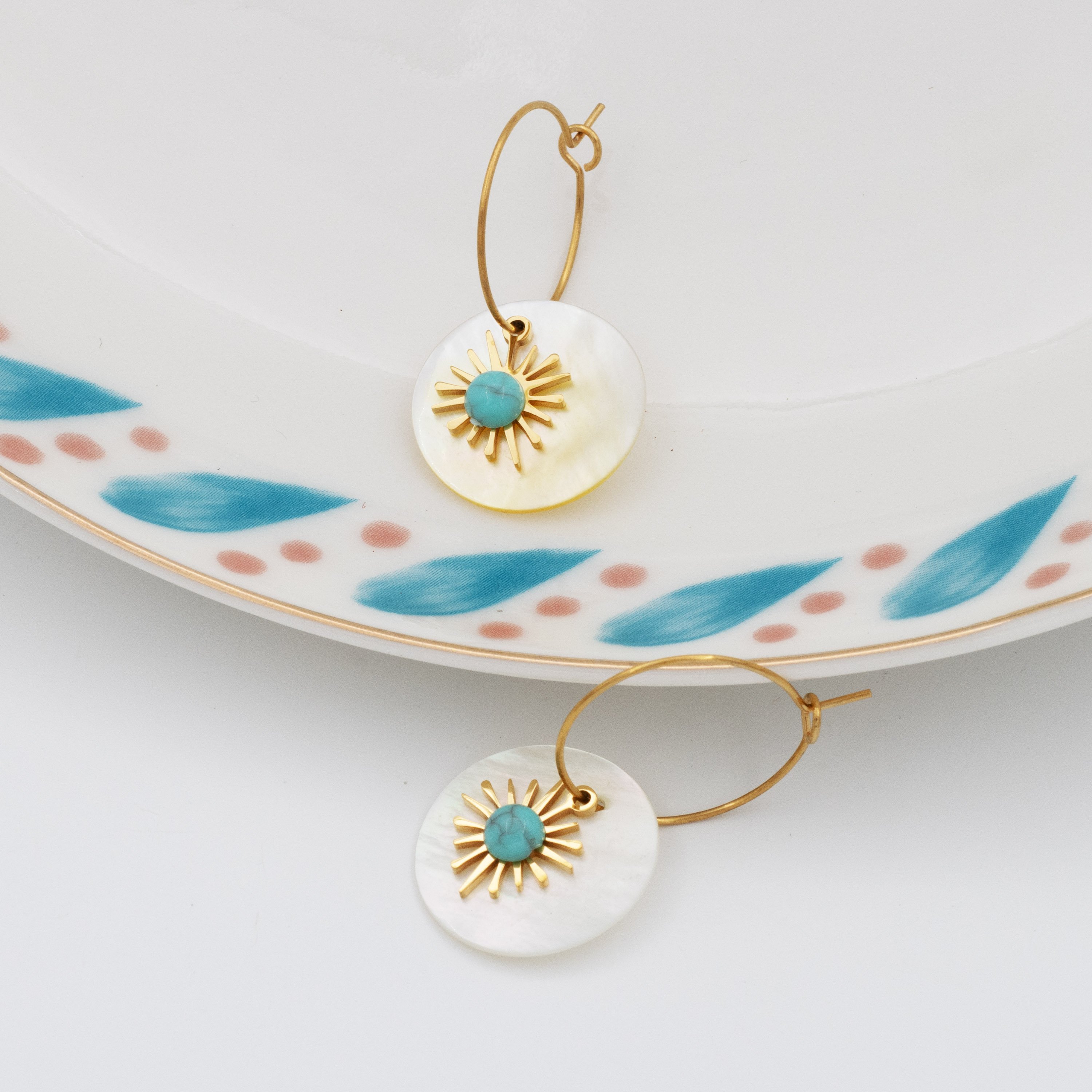 Sunbeam Hoops | Küpe