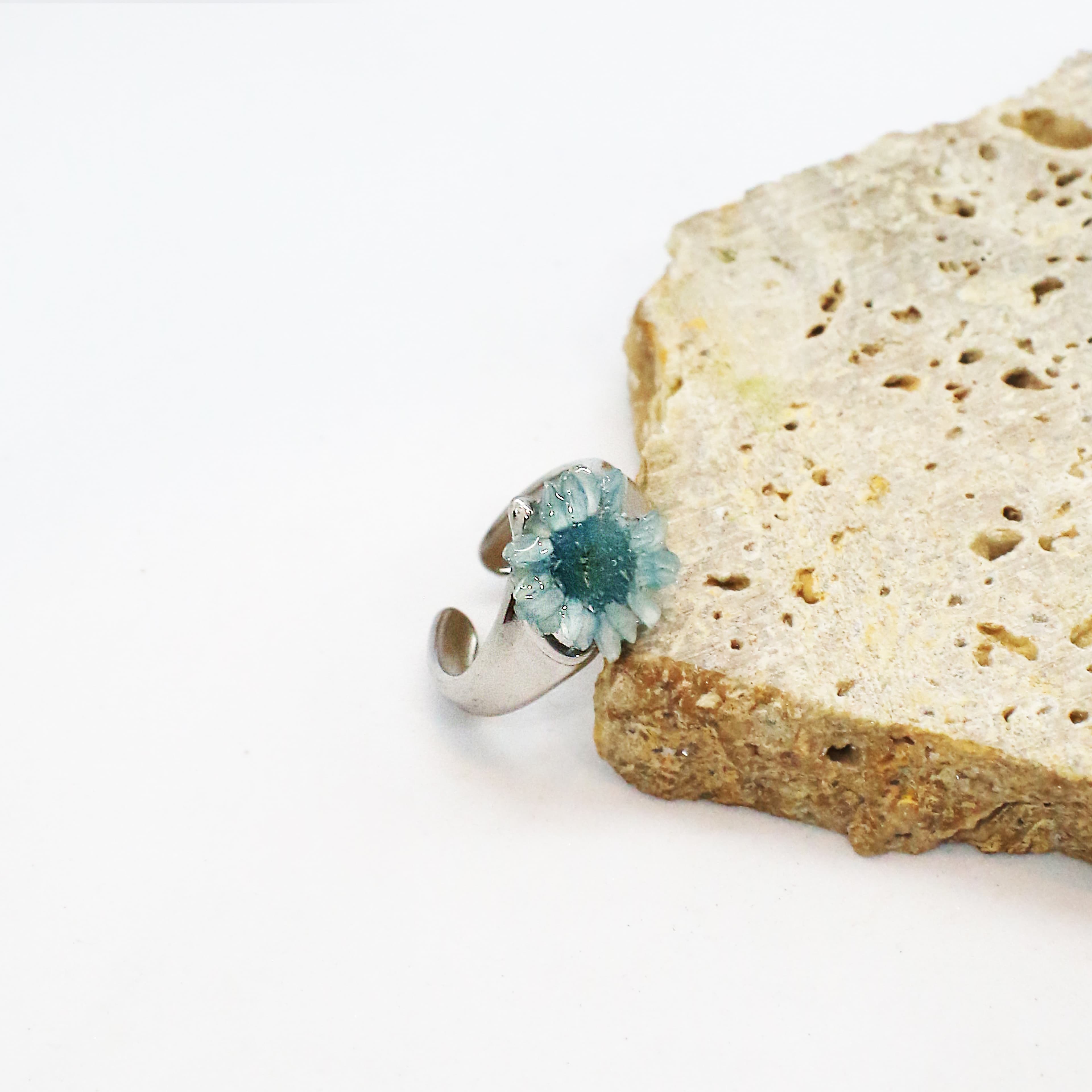 Cyanora Ring | Çelik Yüzük