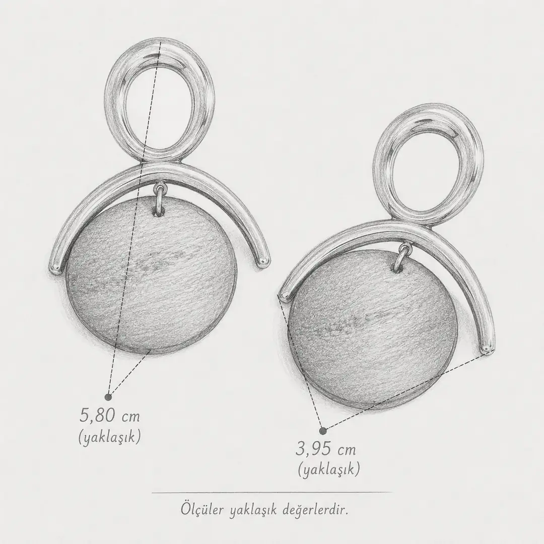 Wudiez Earring | Ahşap Küpe 5