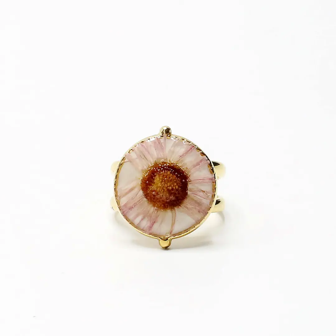Dahlia Ring | Çelik Yüzük