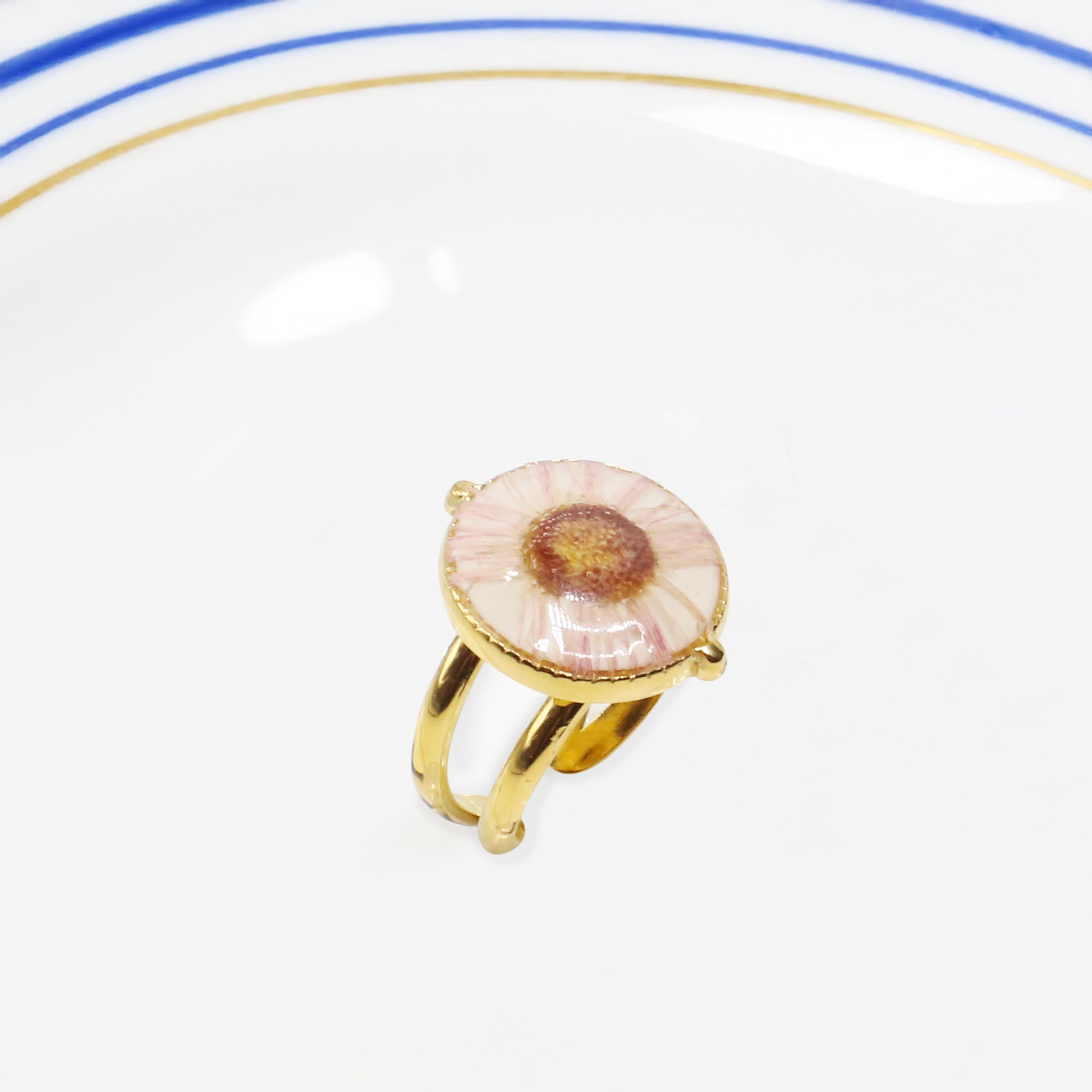 Dahlia Ring | Çelik Yüzük