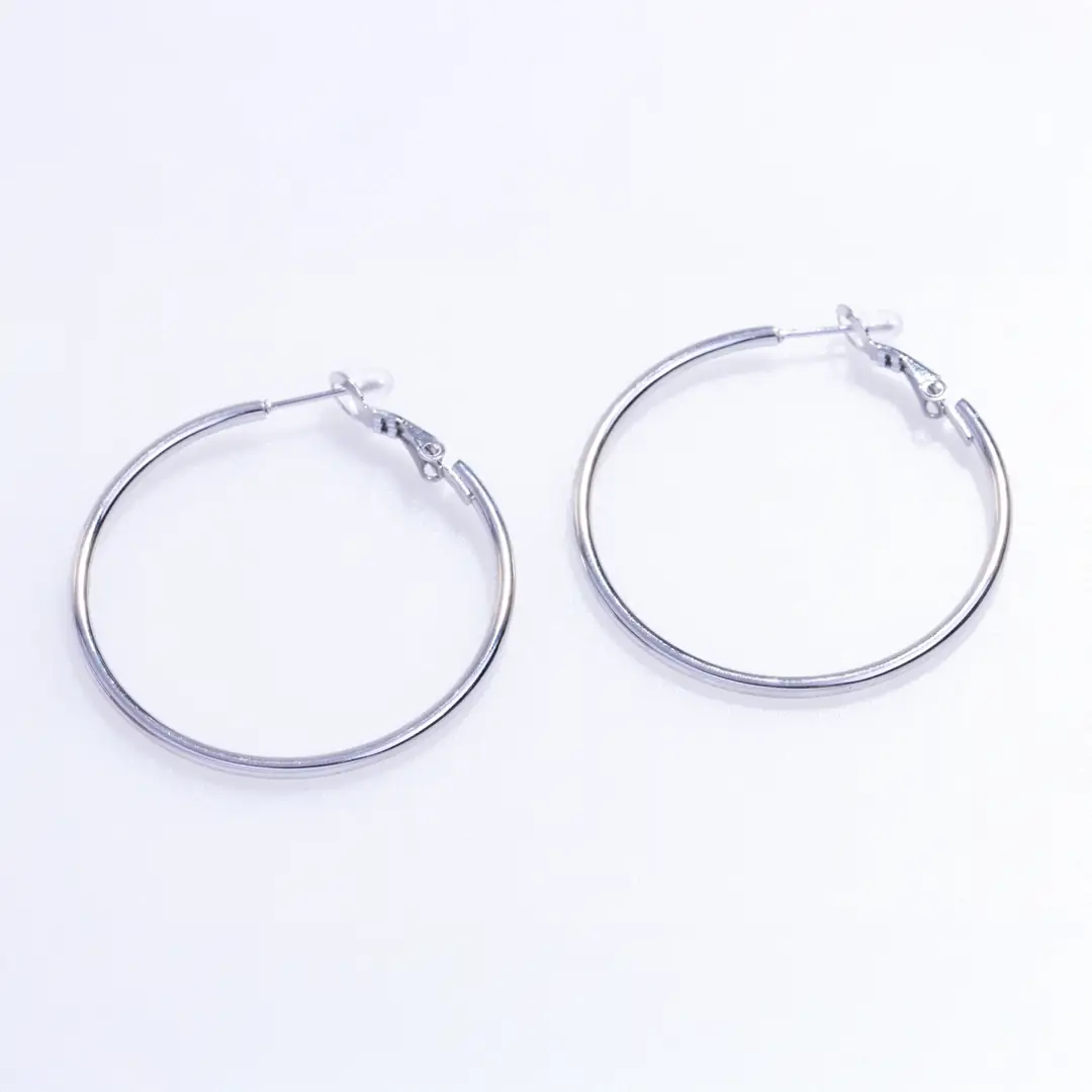 Silvon40 Earring | Çelik Küpe