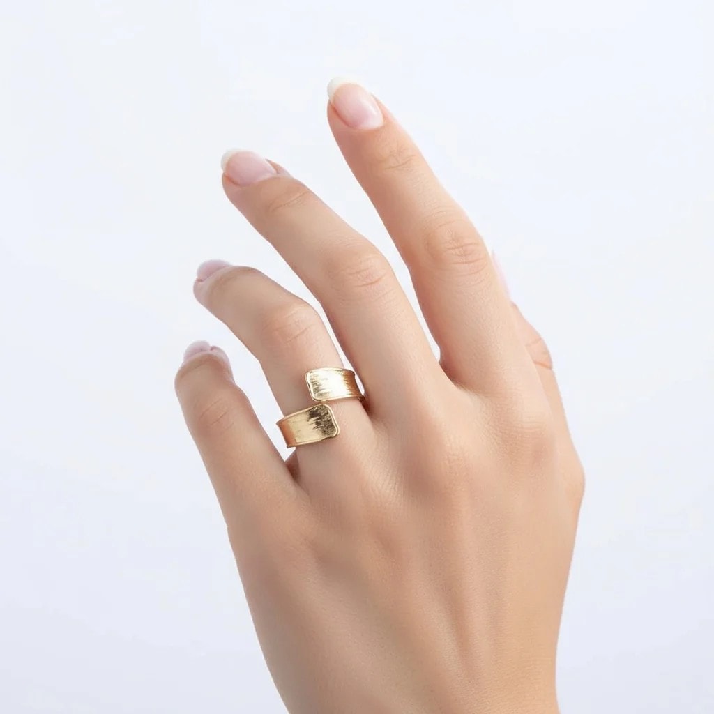 Zeyzi Ring | Çelik Yüzük