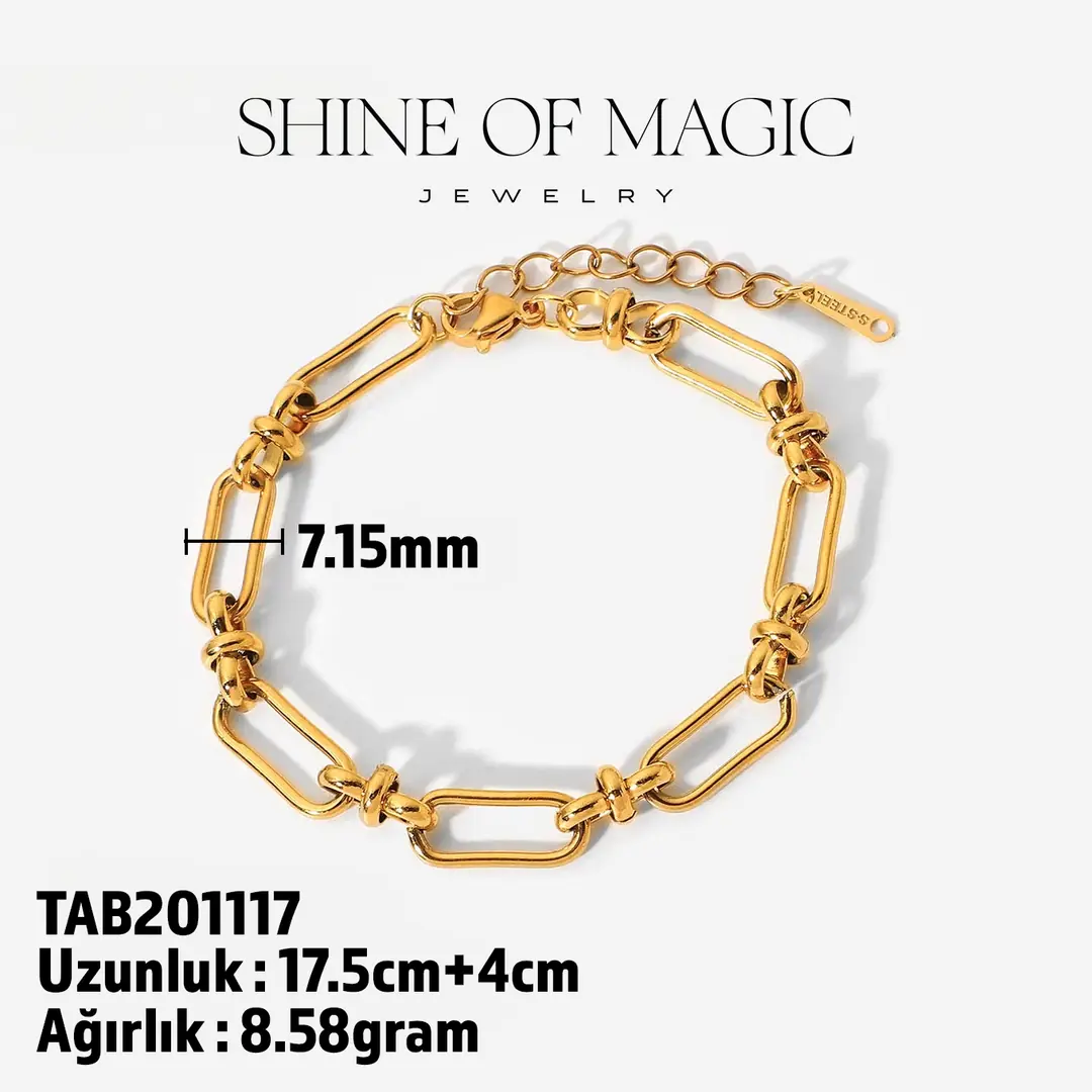 Fiola Bracelet | Çelik Bileklik 3