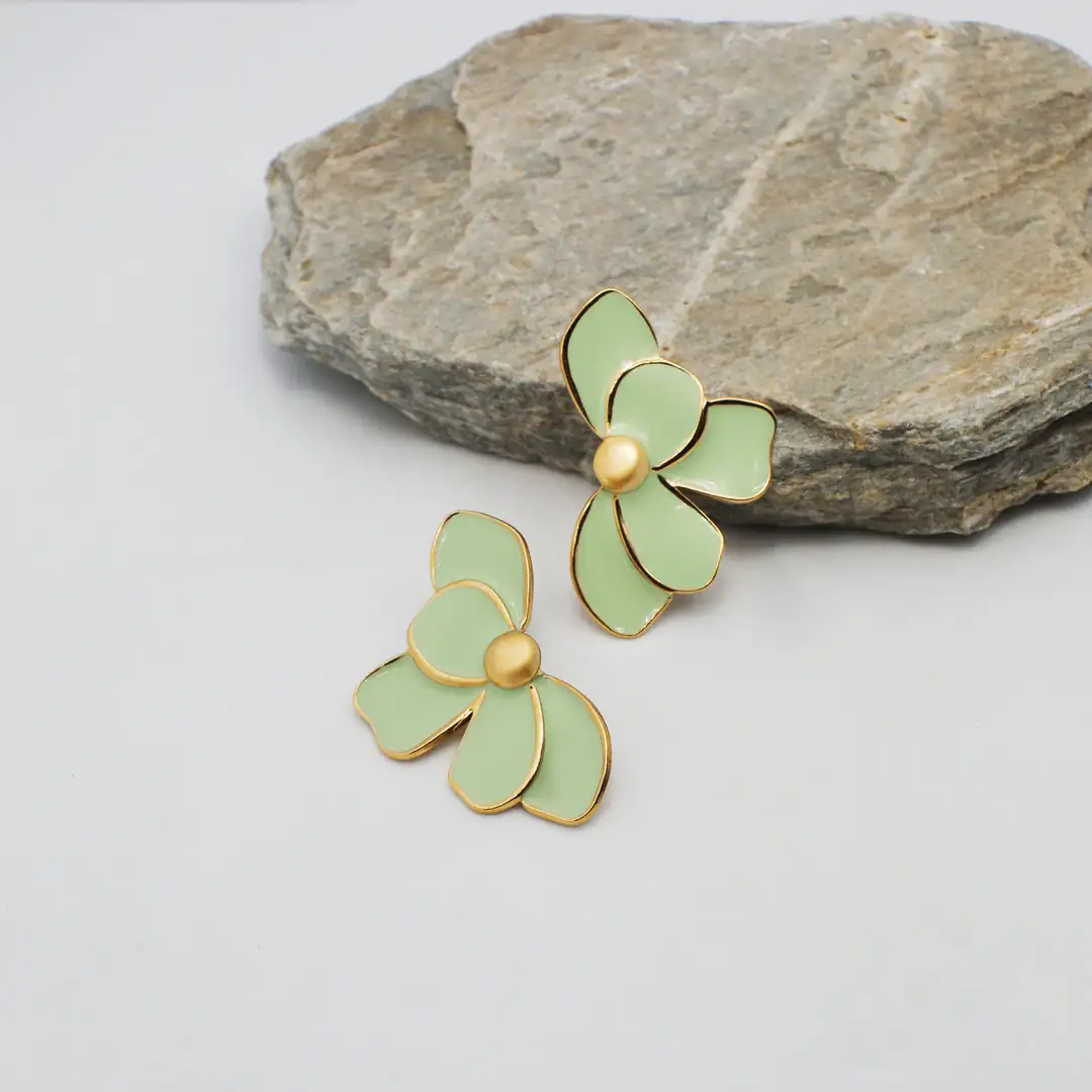 Verdara Earring | Çelik Küpe