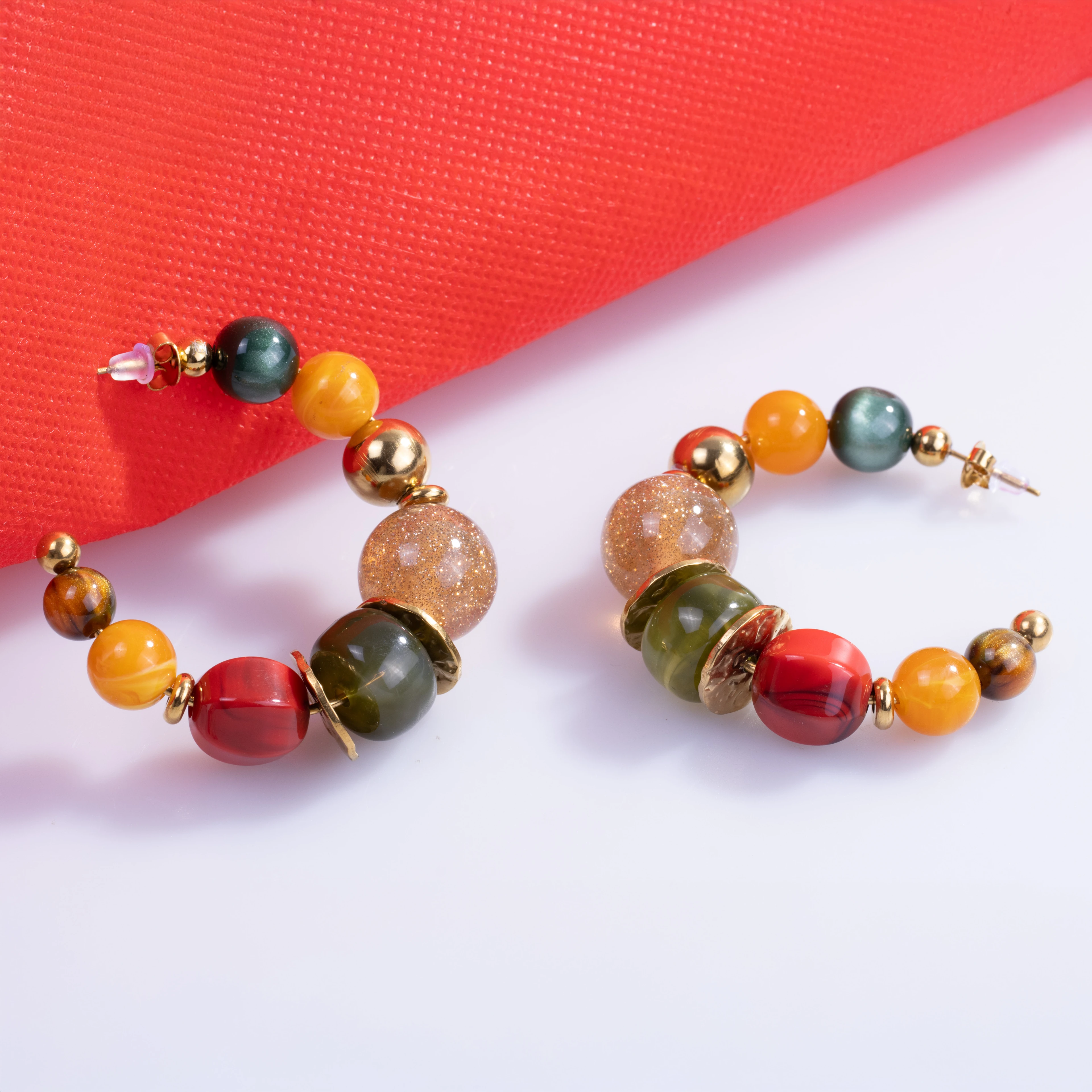 Colora Earring | Çelik Küpe