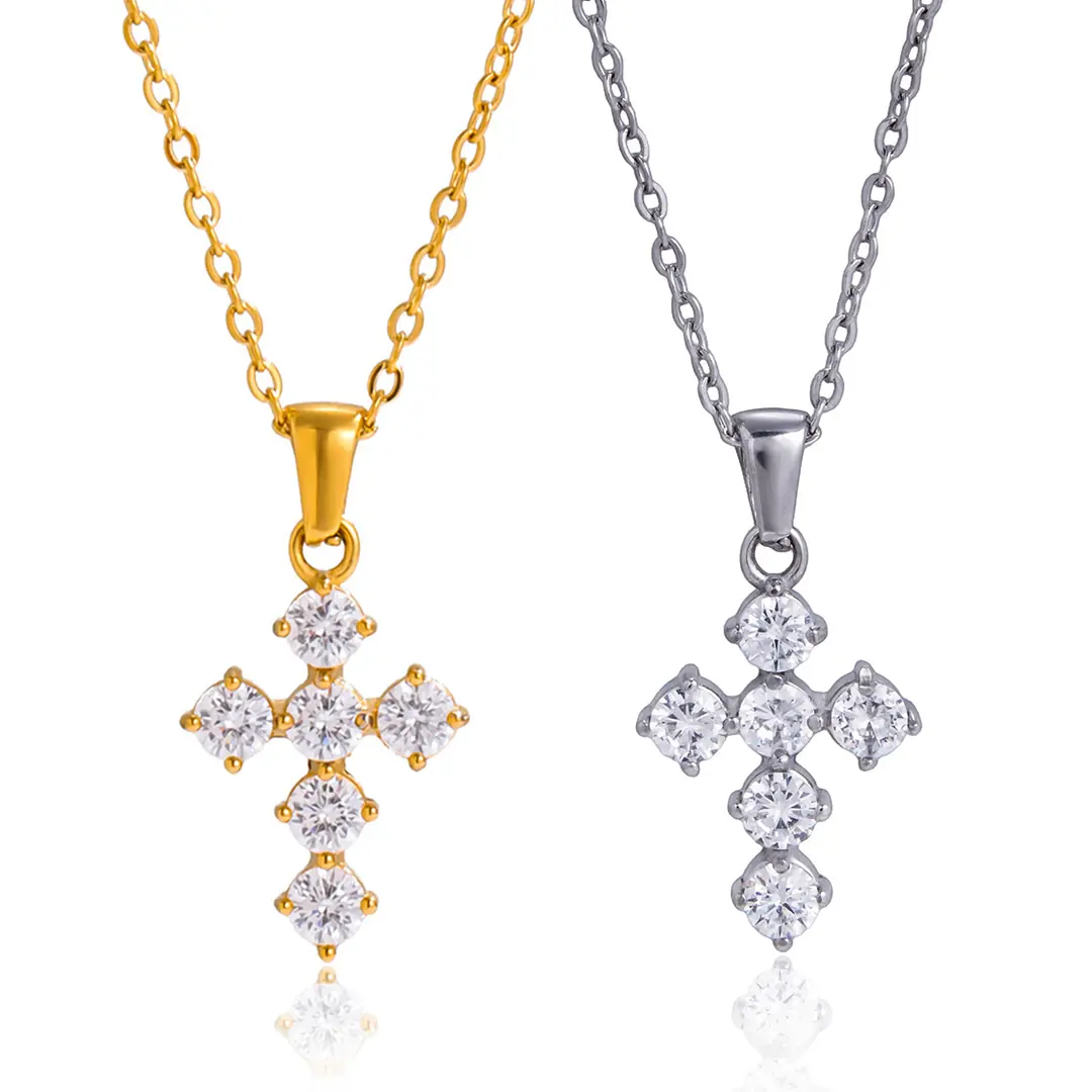 Crocina Gold Necklace | Çelik Kolye 3