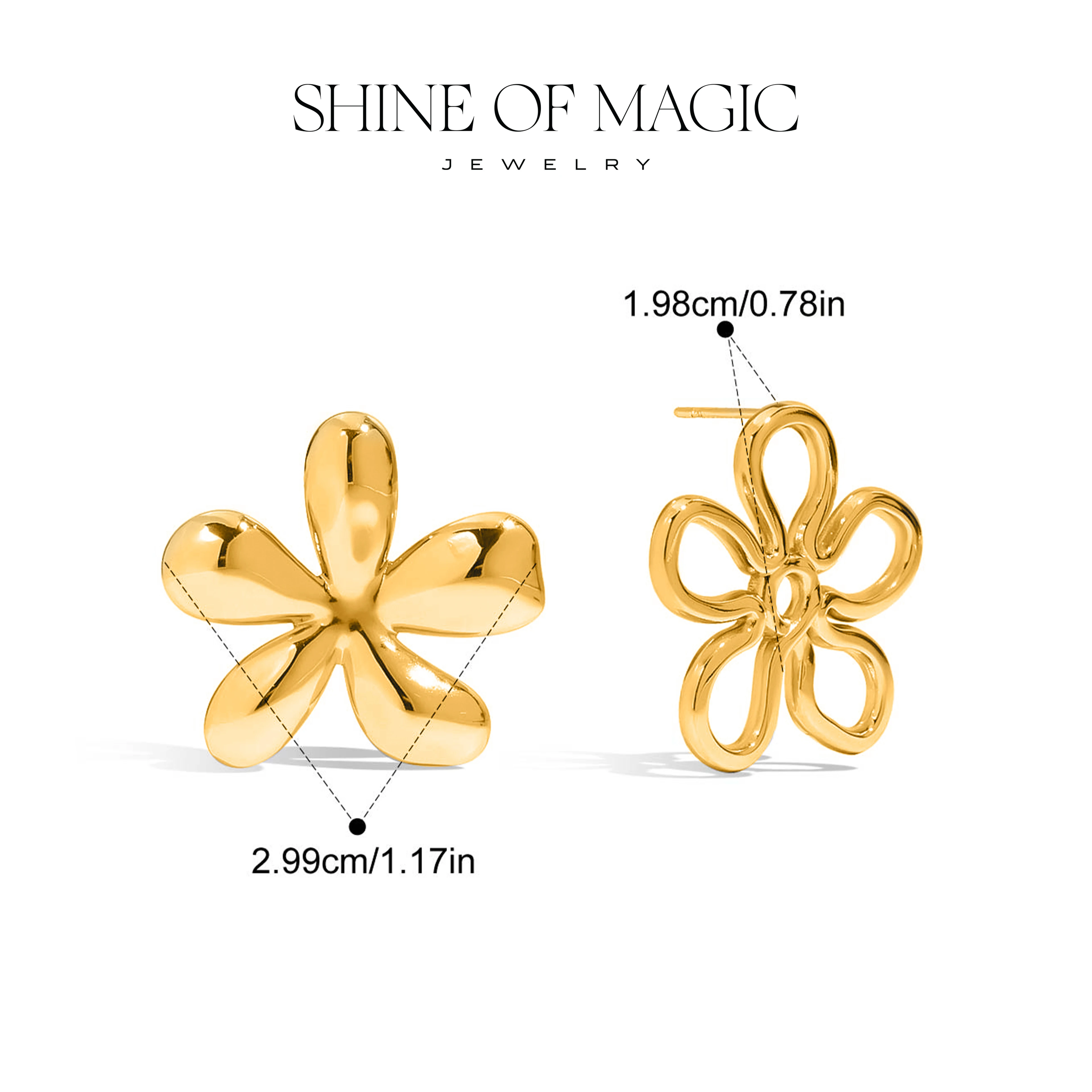 Calina Earring | Çelik Küpe