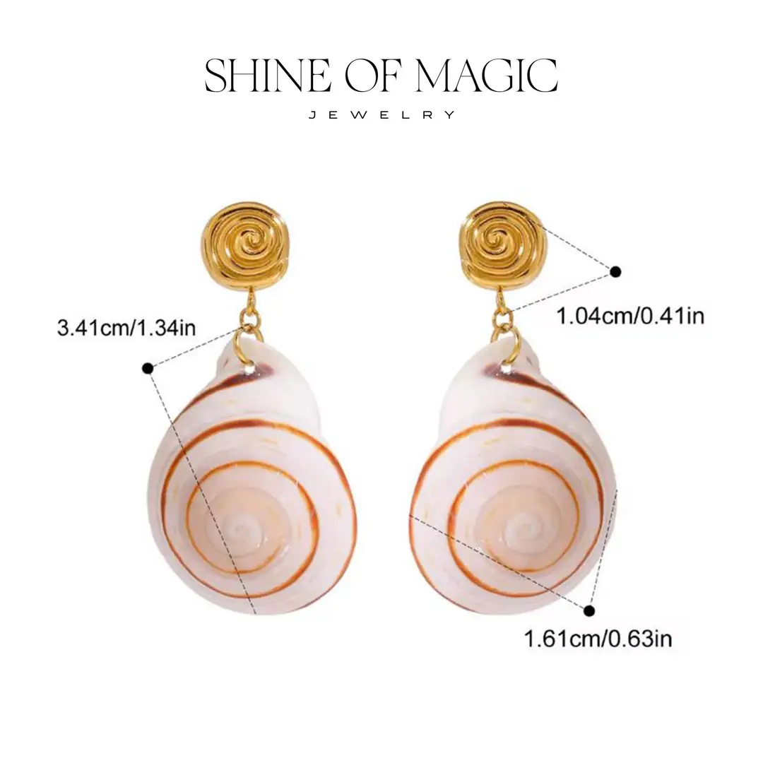 Nayra Earring | Kabuklu Küpe 3