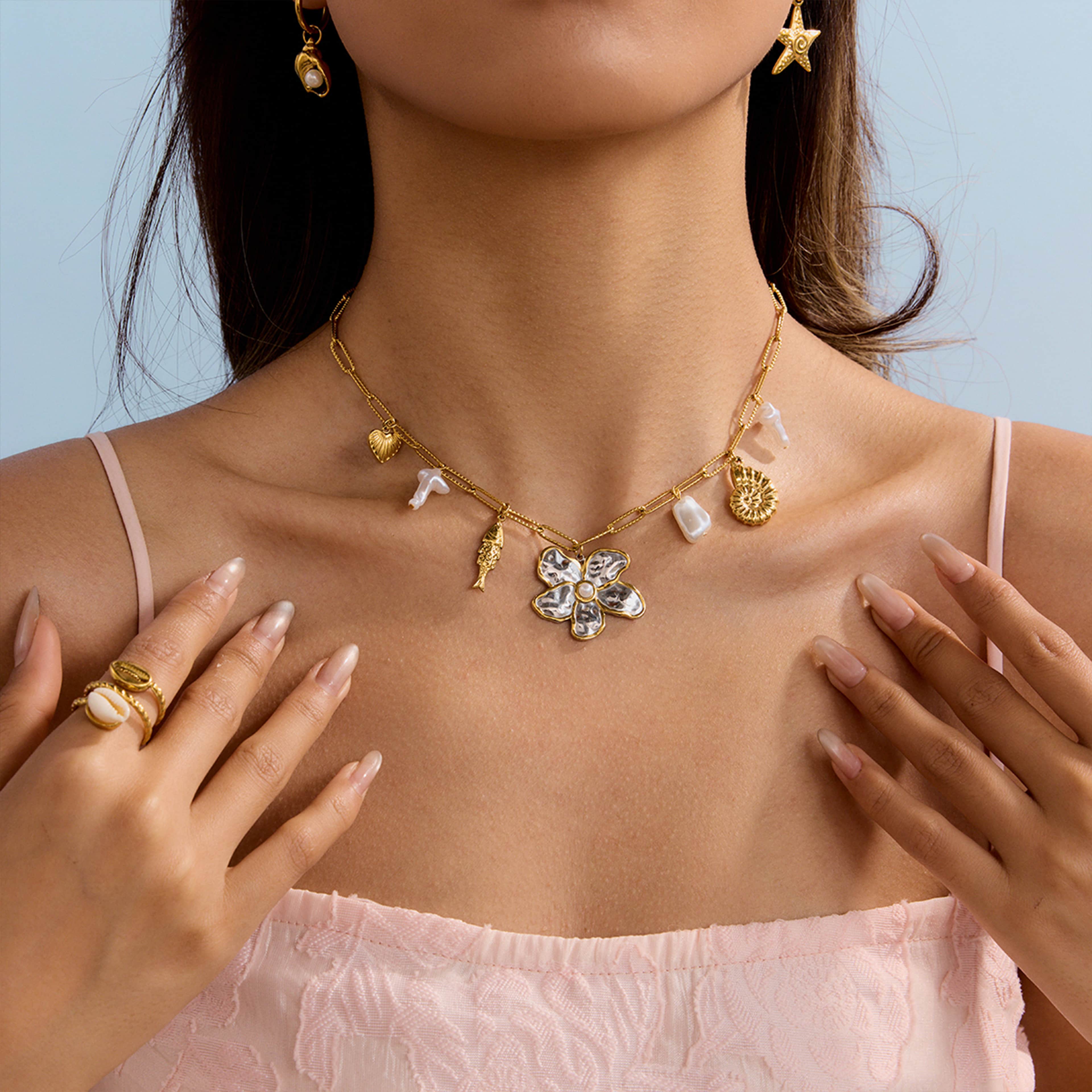 Marivelle Necklace | Çelik Kolye