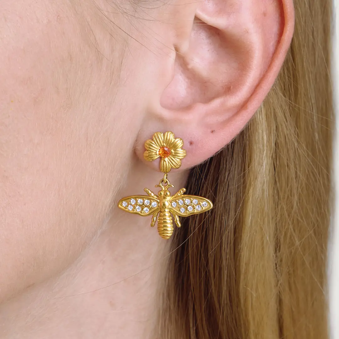 Pinionsa Earring | Çelik Küpe 2