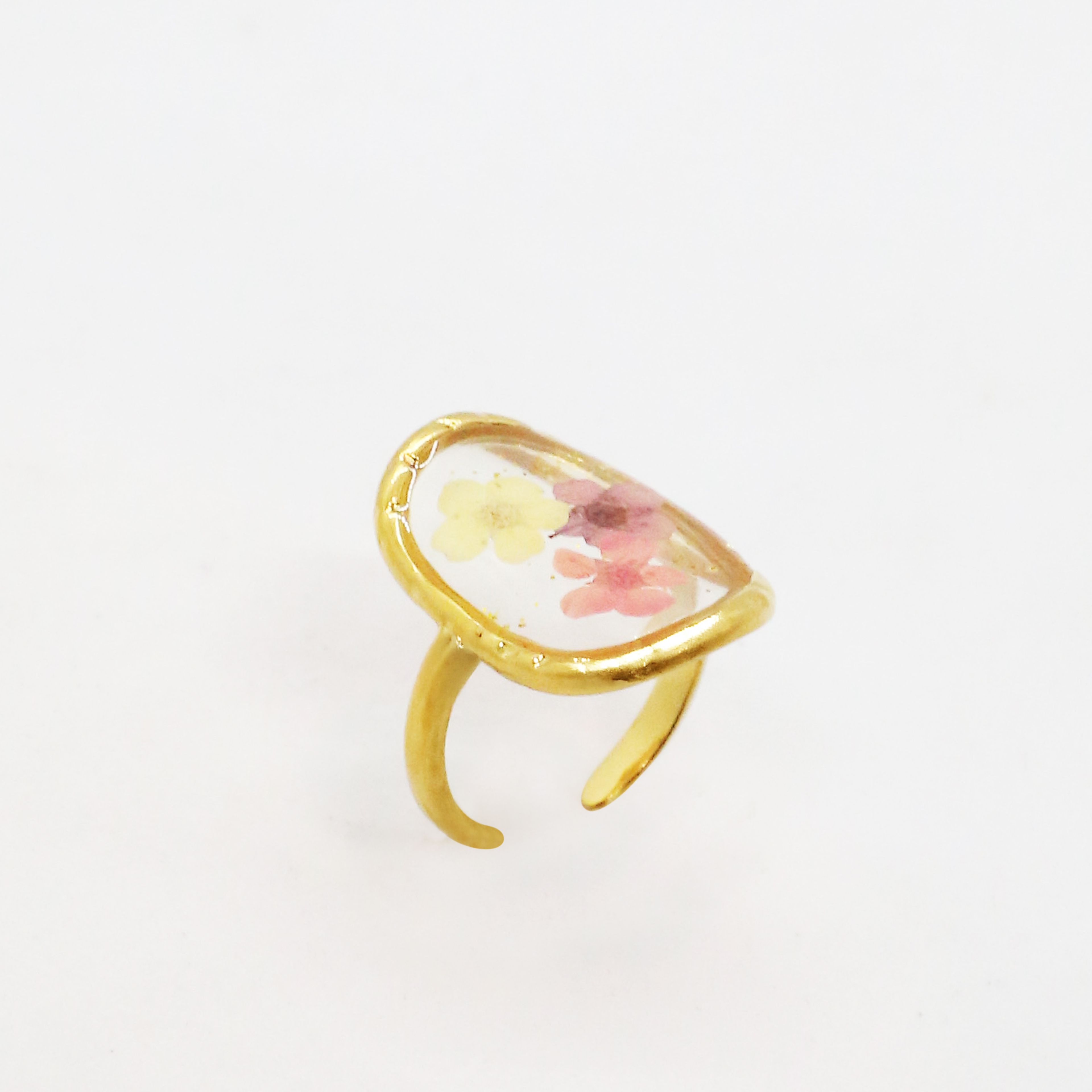 Floreia Ring | Çelik Yüzük