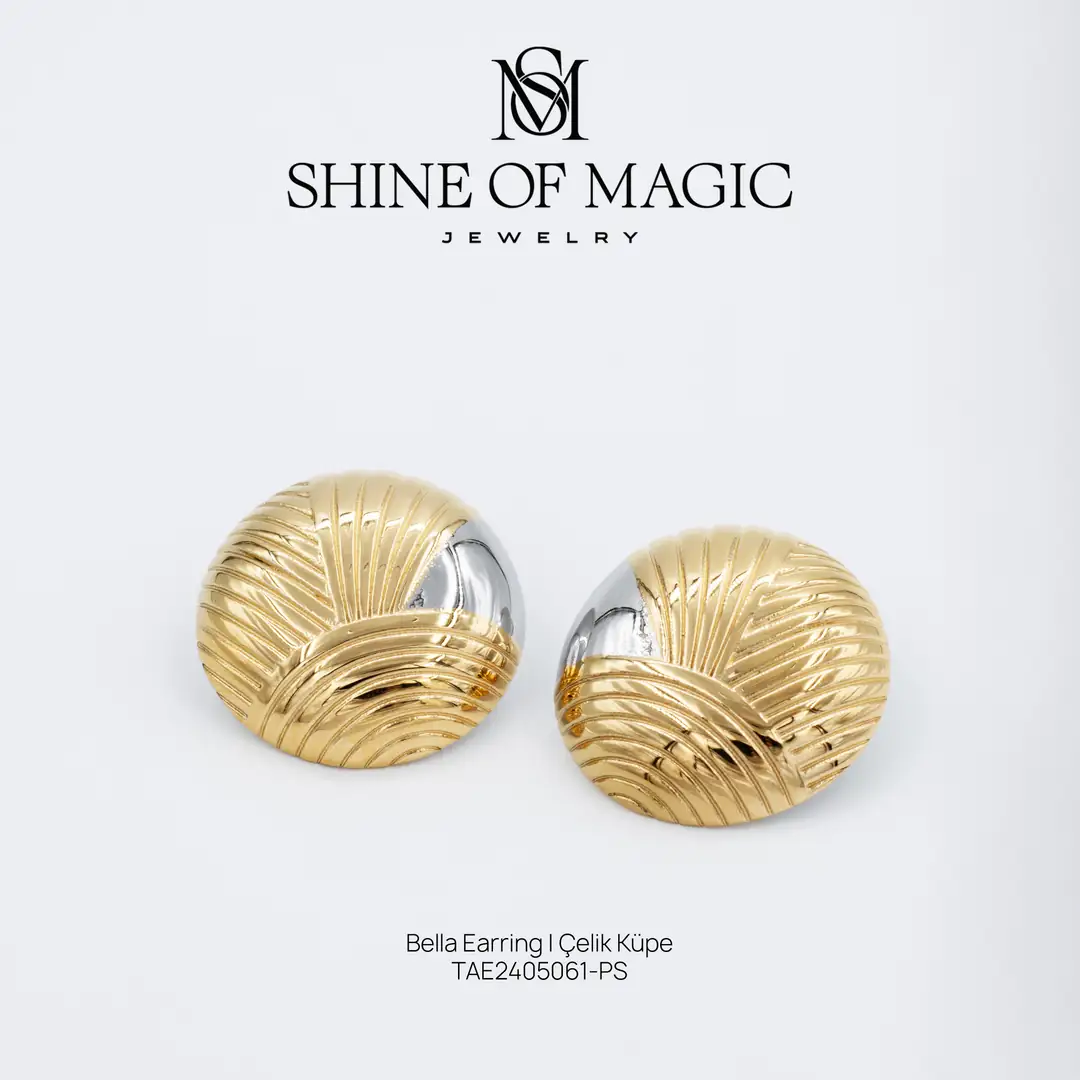 Bella Earring | Çelik Küpe